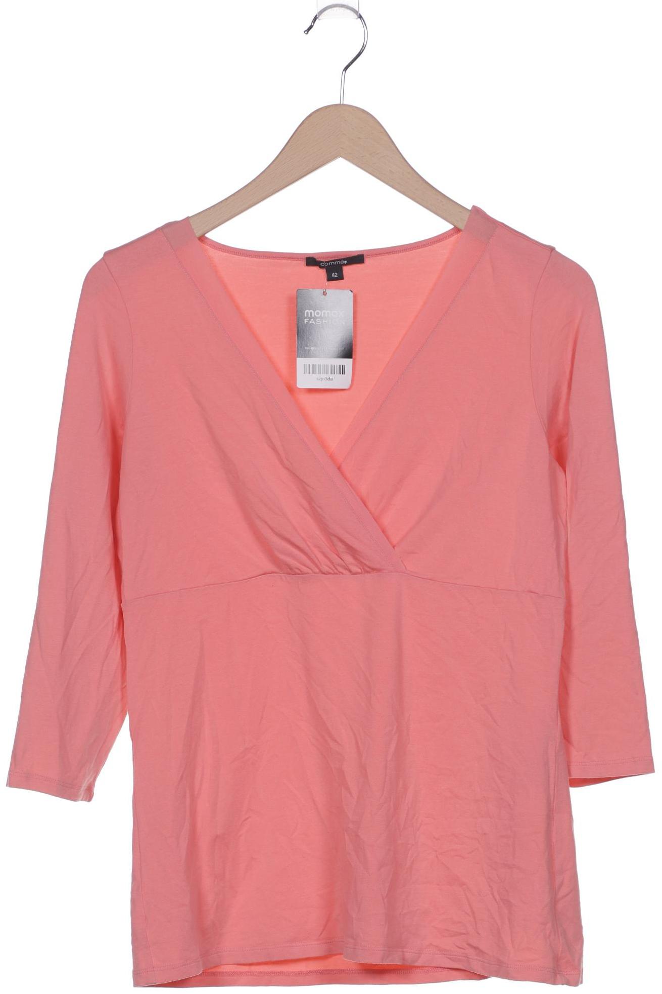 

Comma Damen Langarmshirt, pink, Gr. 42