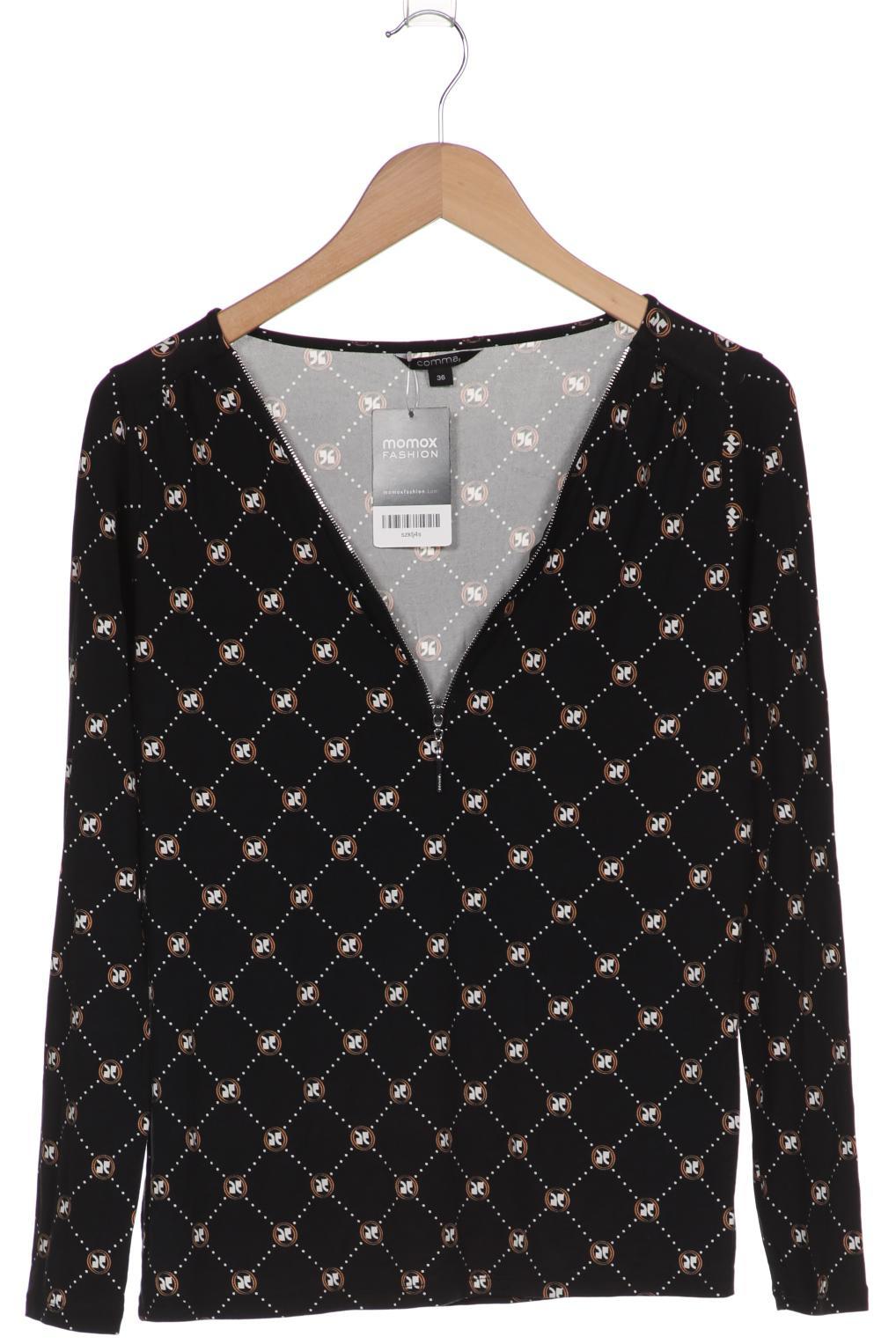 

Comma Damen Langarmshirt, schwarz