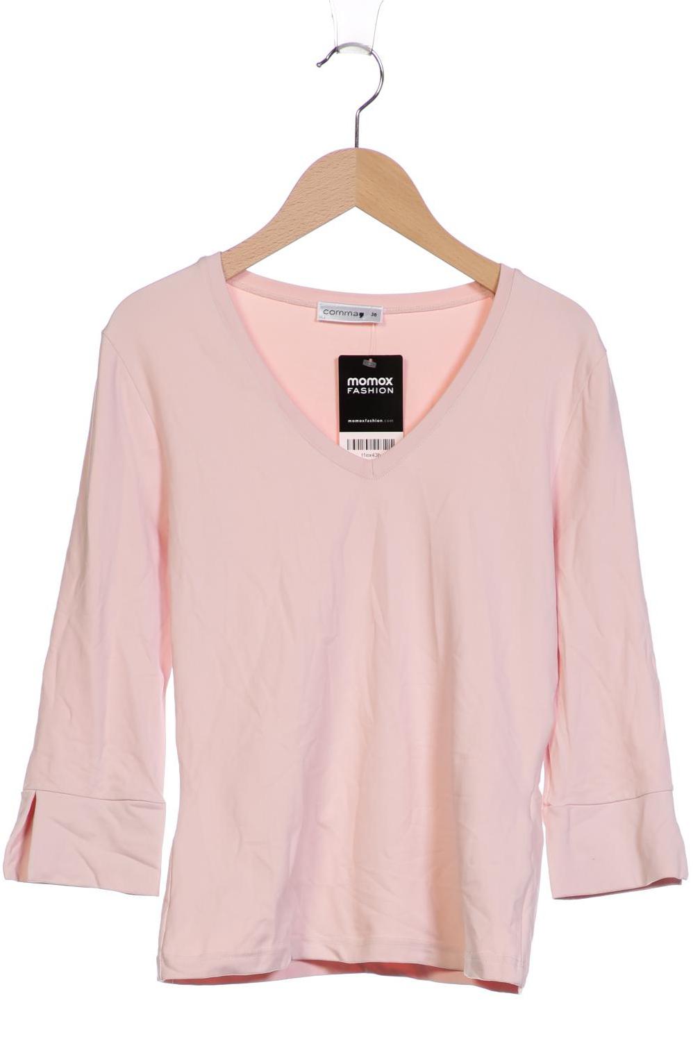 

Comma Damen Langarmshirt, pink, Gr. 36