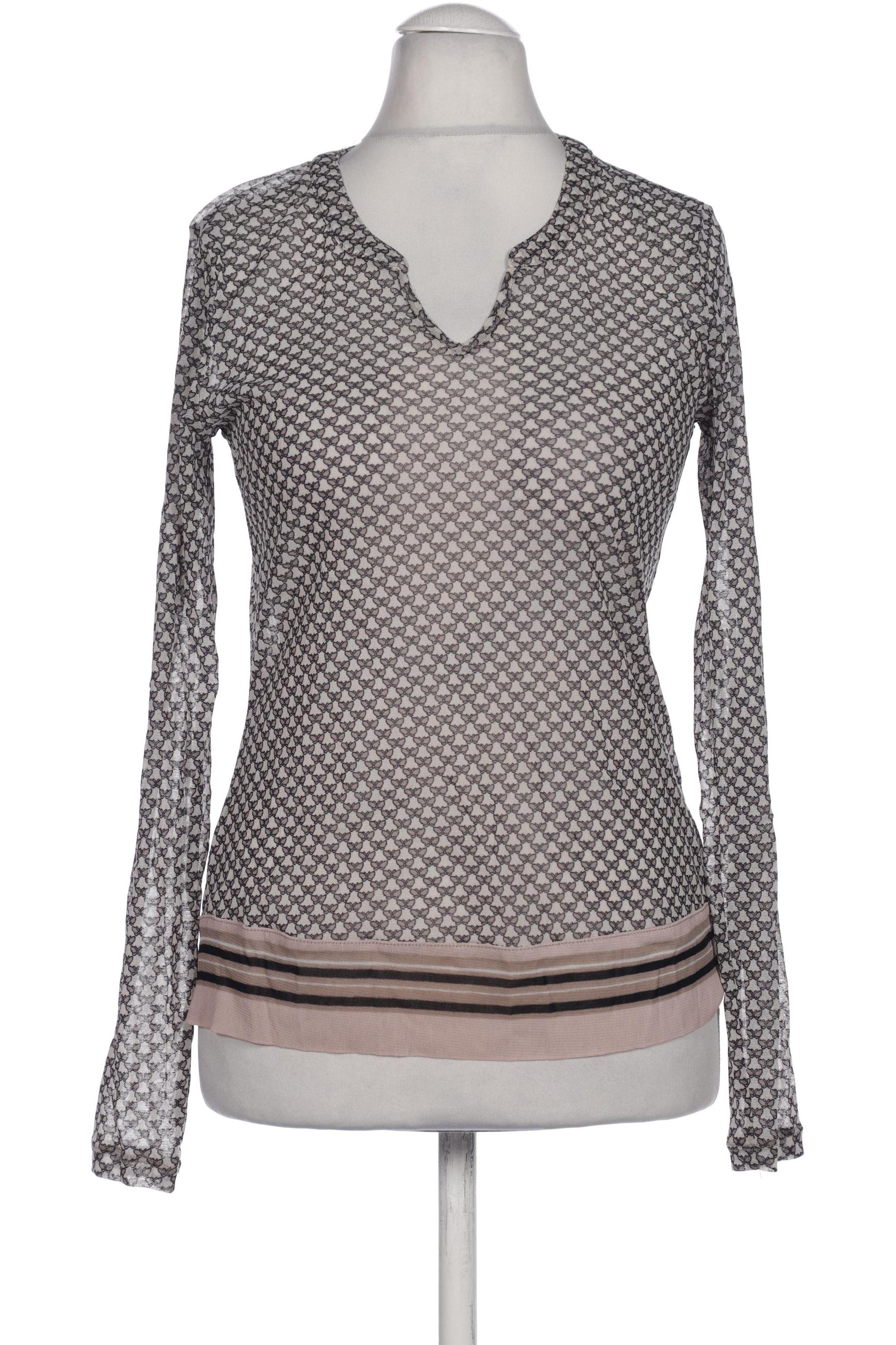 

Comma Damen Langarmshirt, grau, Gr. 36