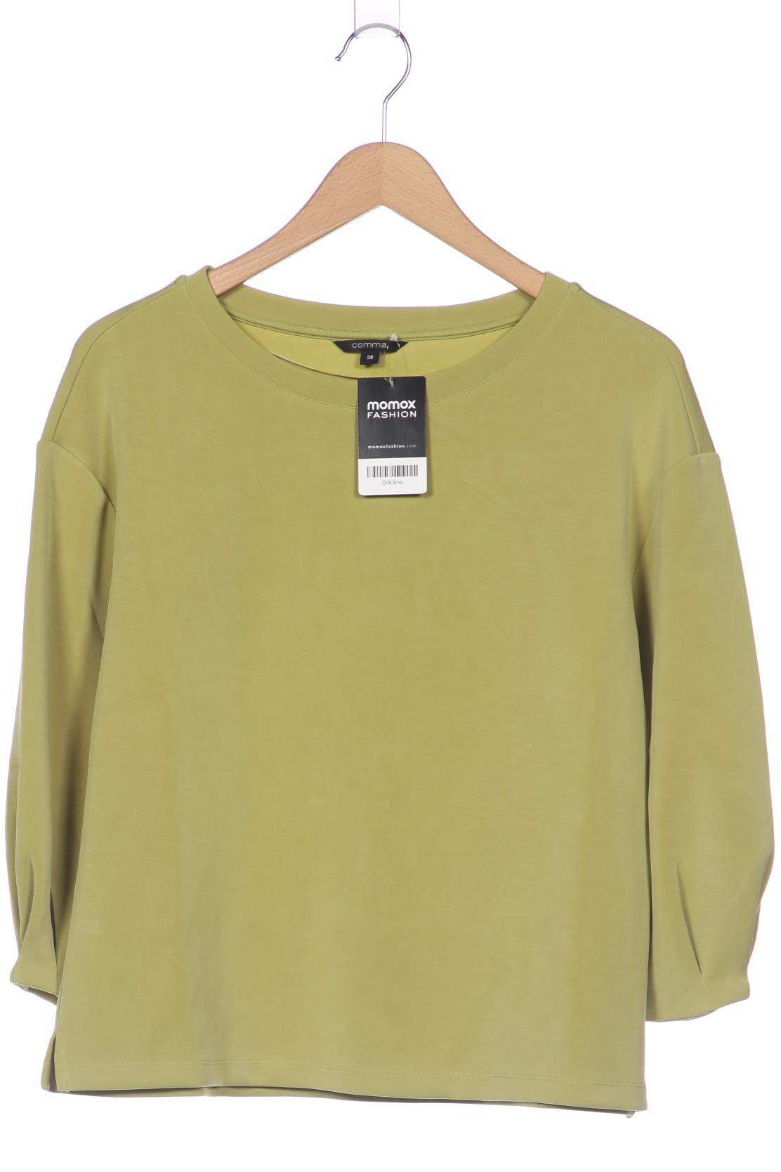 

Comma Damen Langarmshirt, grün, Gr. 38