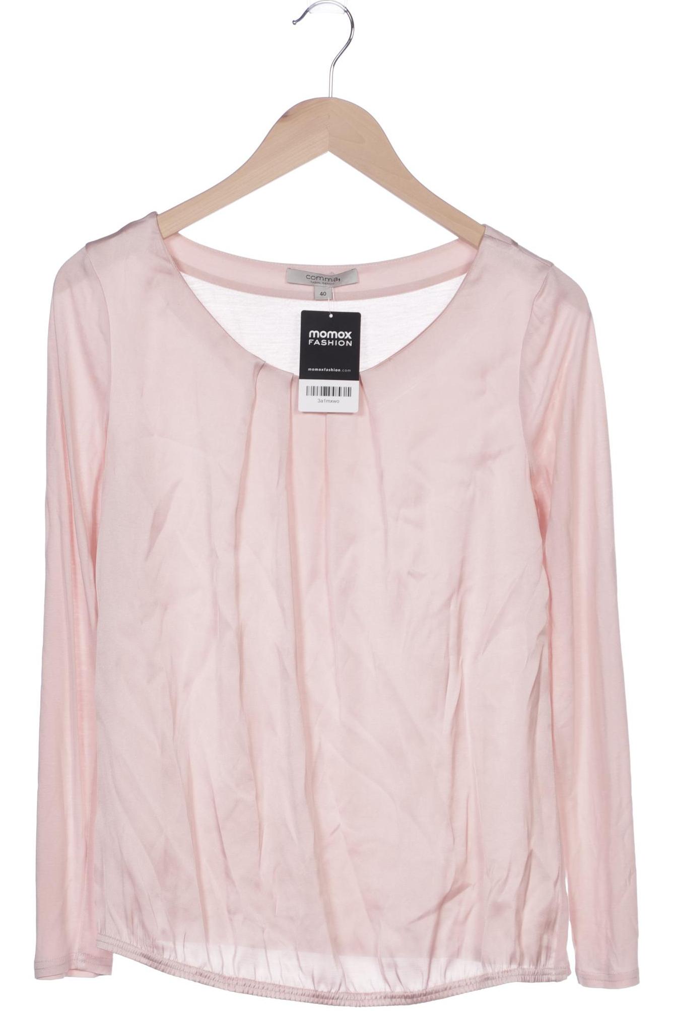 

Comma Damen Langarmshirt, pink, Gr. 40