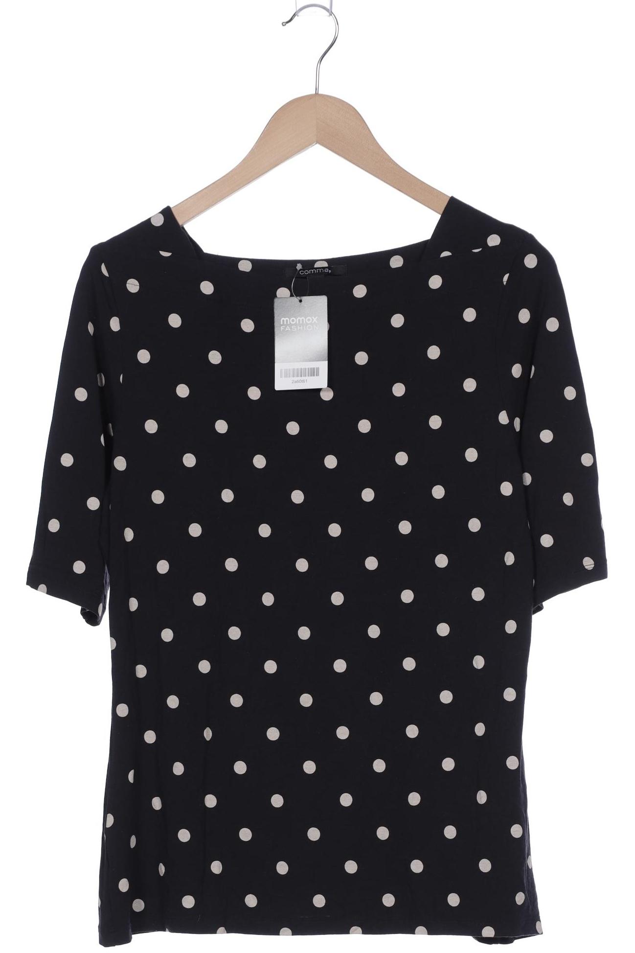 

Comma Damen Langarmshirt, marineblau, Gr. 44