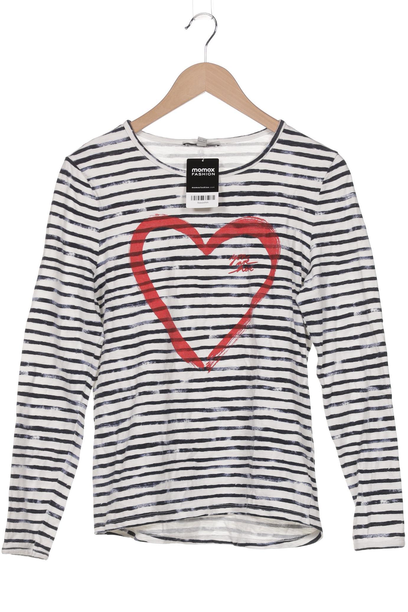 

Comma Damen Langarmshirt, marineblau, Gr. 38