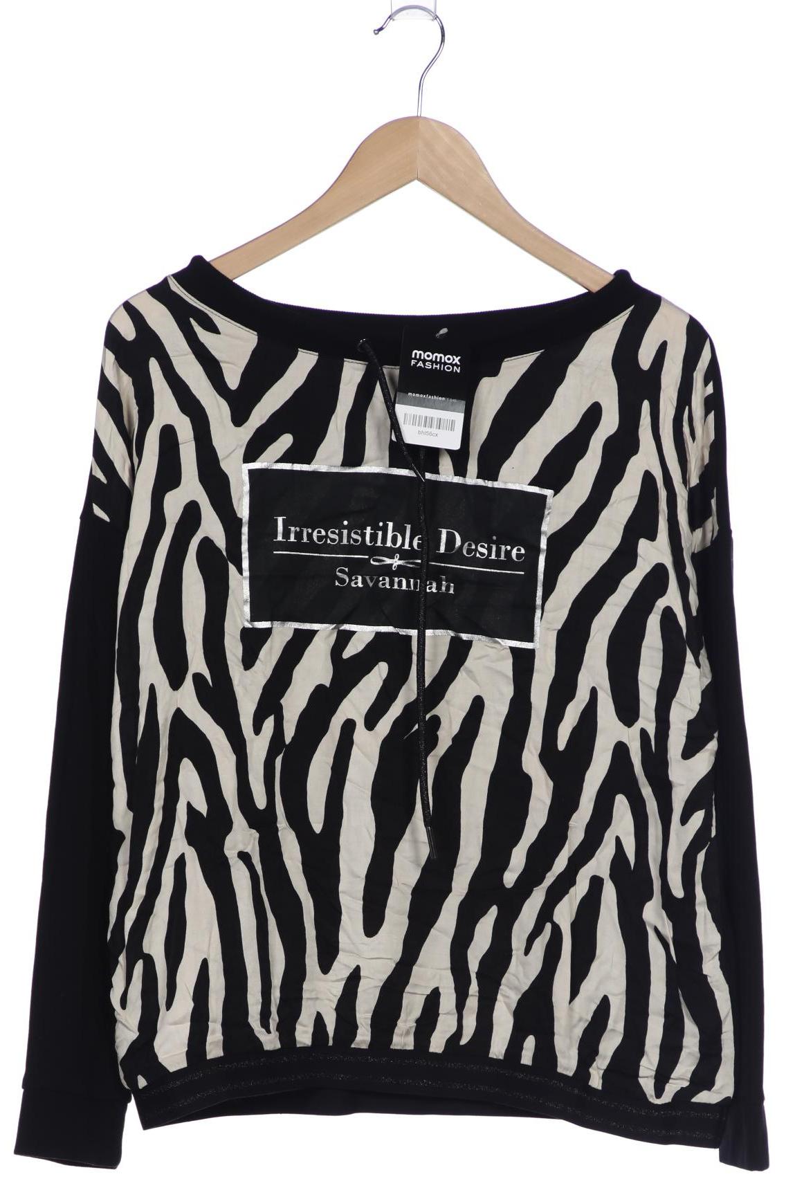 

Comma Damen Langarmshirt, schwarz, Gr. 40