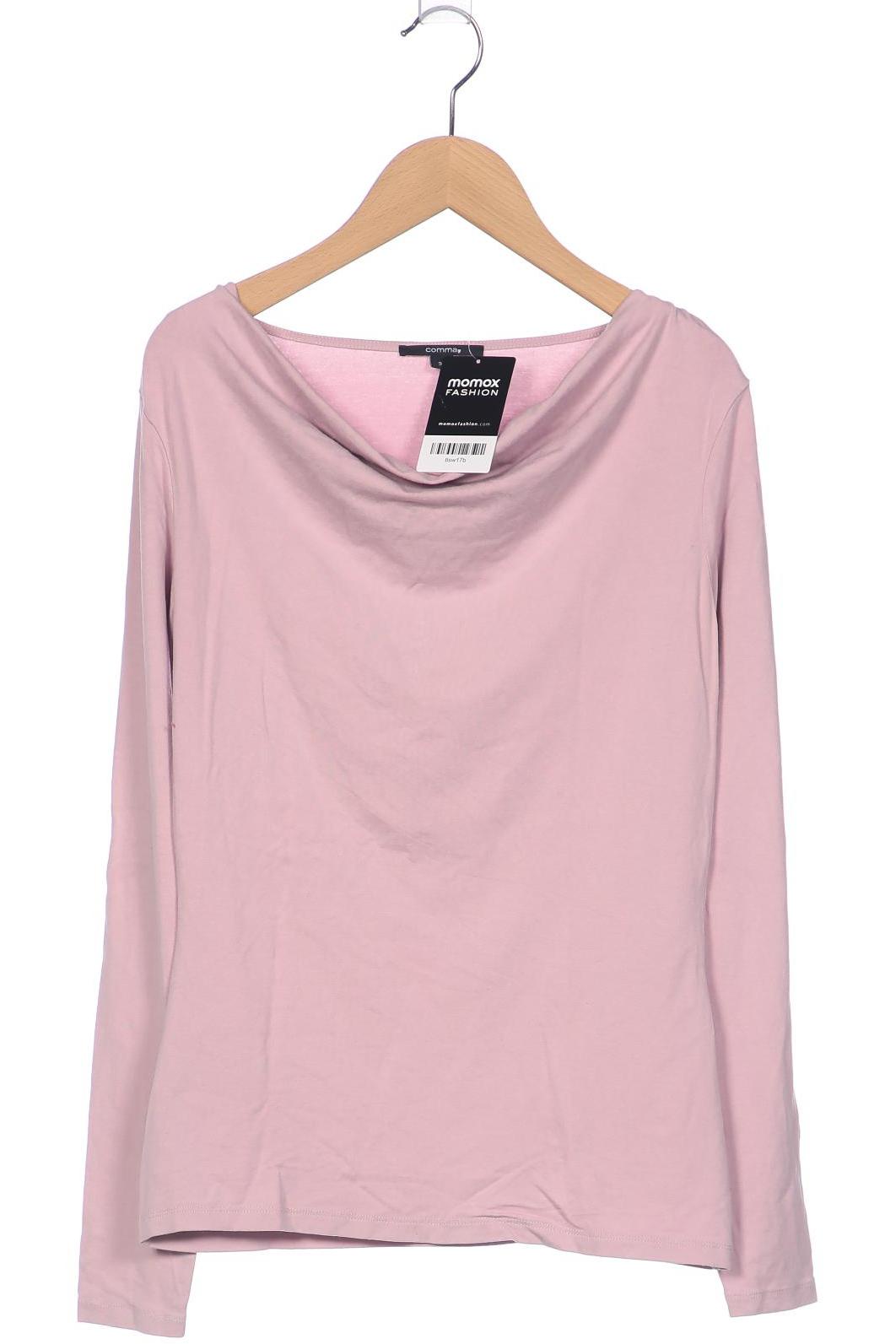

Comma Damen Langarmshirt, pink, Gr. 36