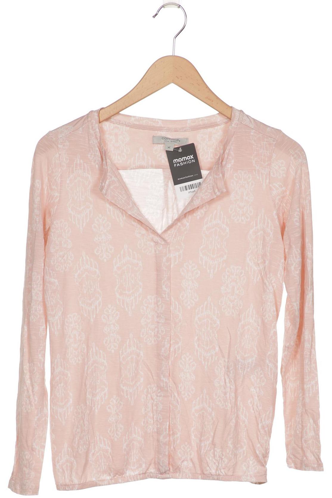 

Comma Damen Langarmshirt, pink, Gr. 36