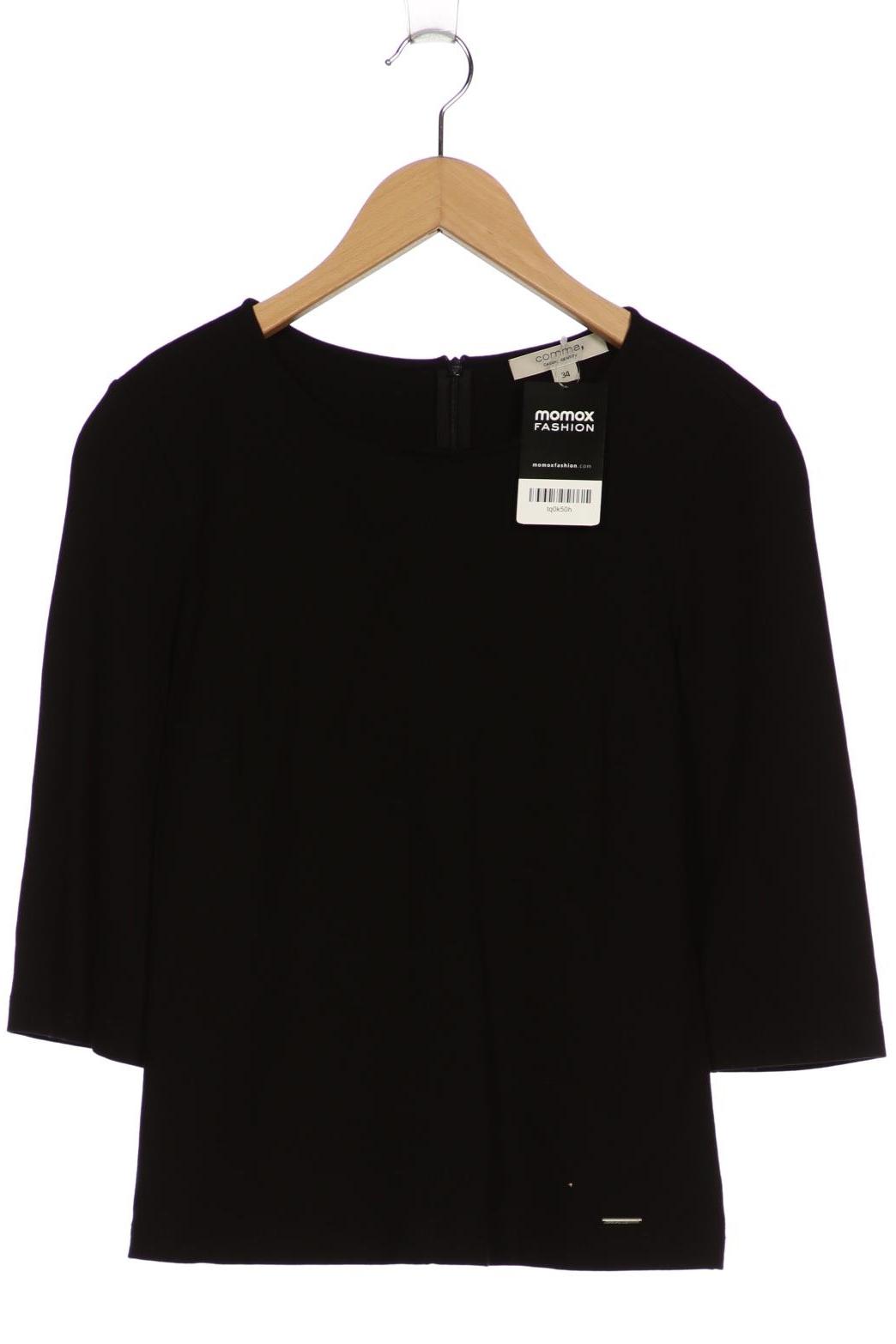 

Comma Damen Langarmshirt, schwarz, Gr. 34