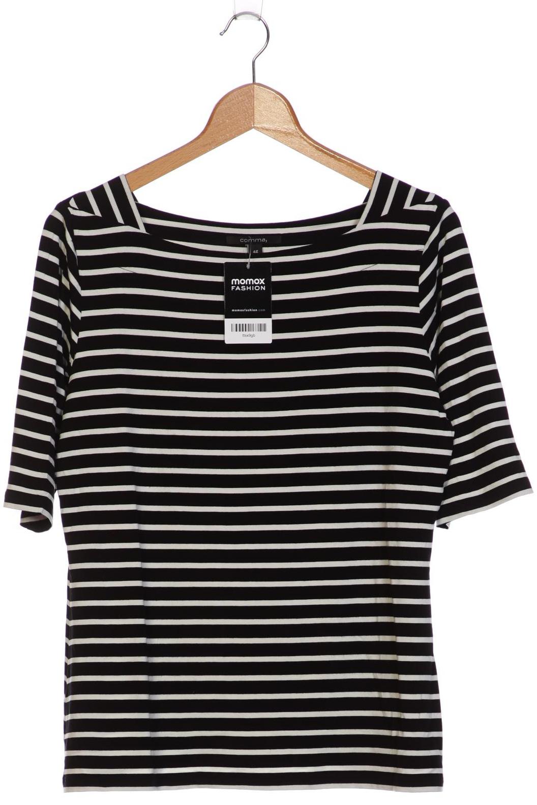 

Comma Damen Langarmshirt, schwarz, Gr. 42