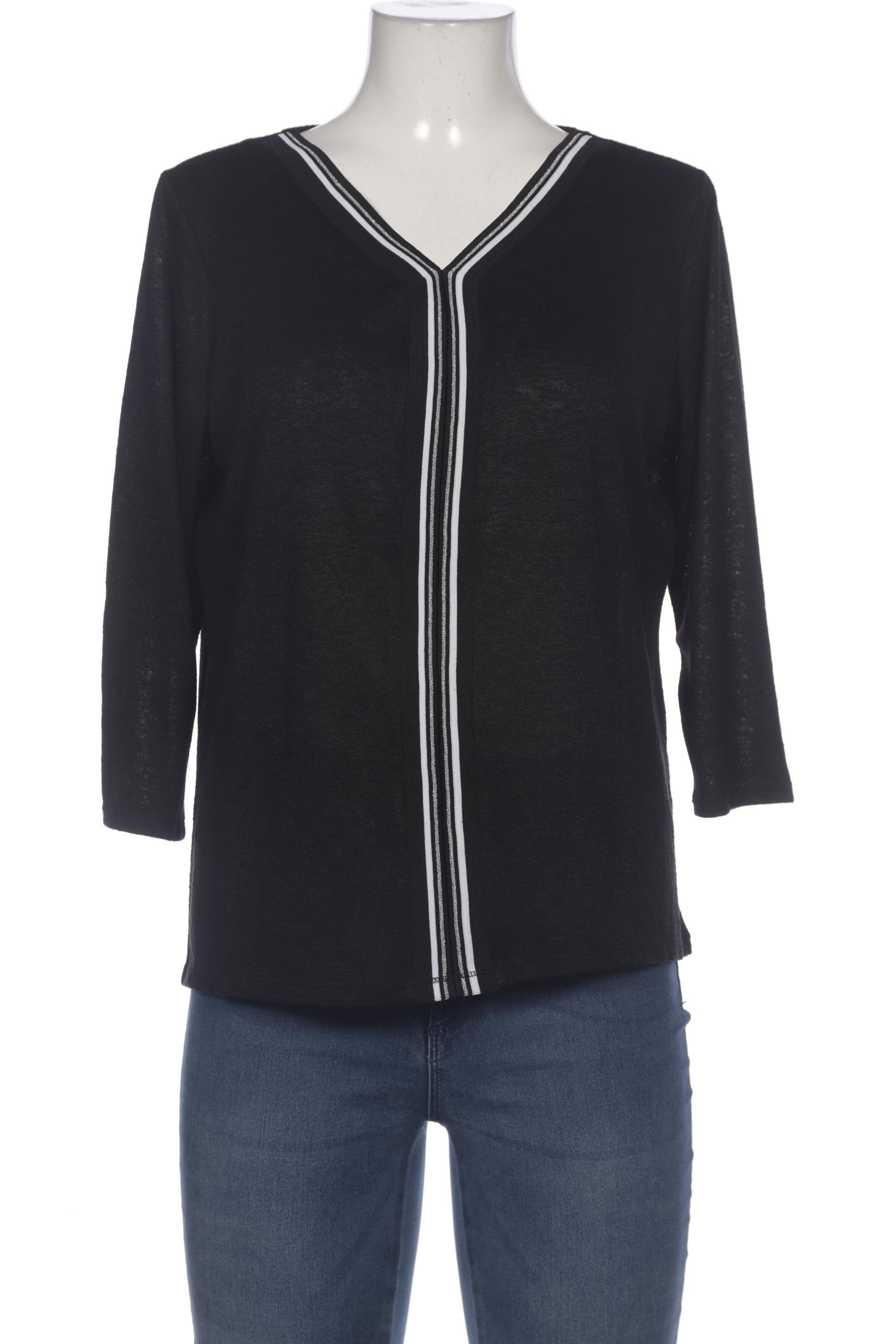 

Comma Damen Langarmshirt, schwarz, Gr. 42