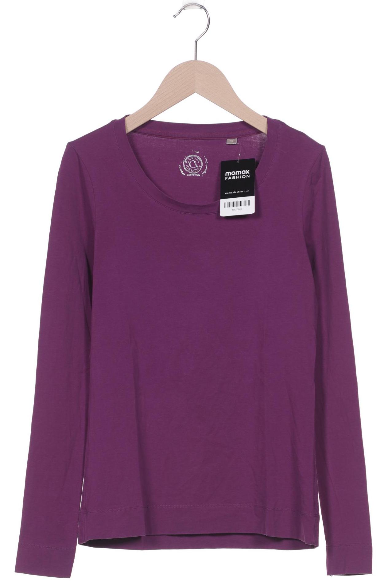 

Comma Damen Langarmshirt, flieder