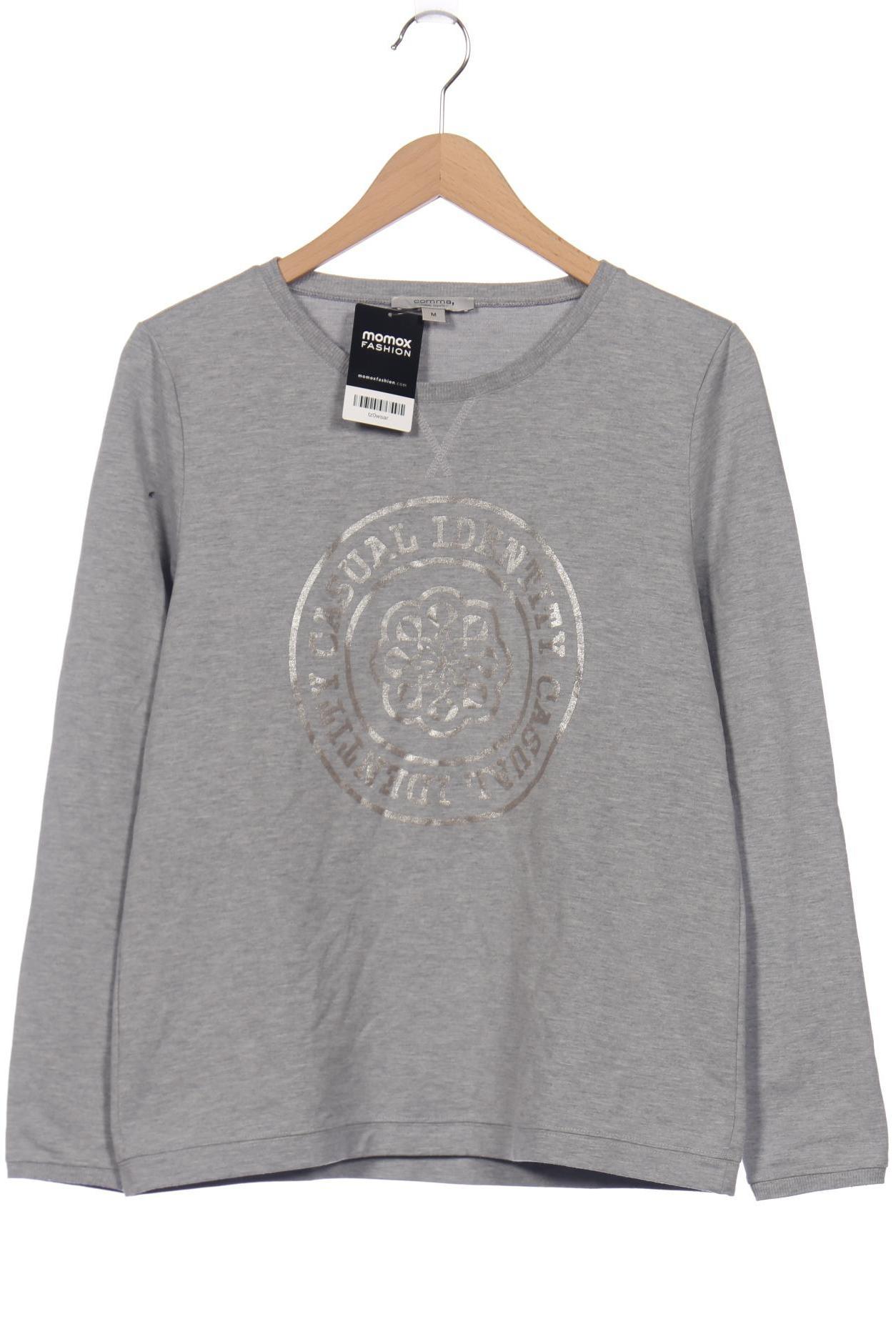 

Comma Damen Langarmshirt, grau, Gr. 38