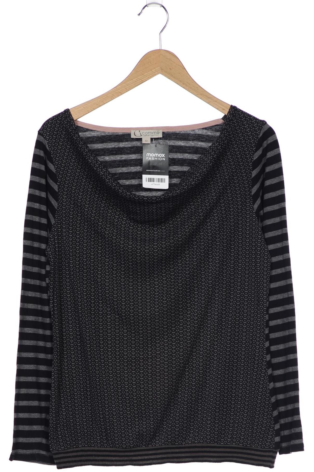 

Comma Damen Langarmshirt, grau