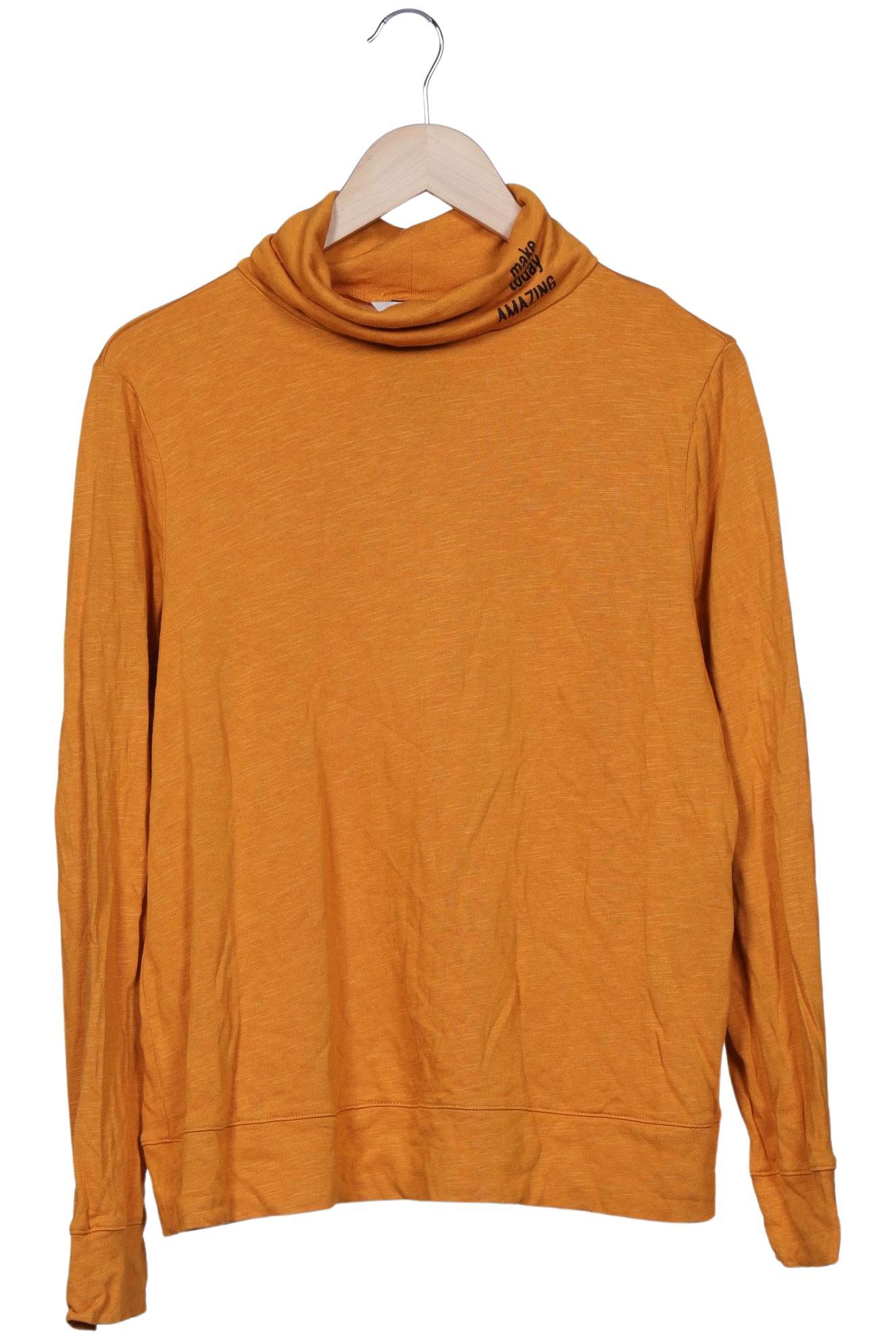 

Comma Damen Langarmshirt, orange, Gr. 40