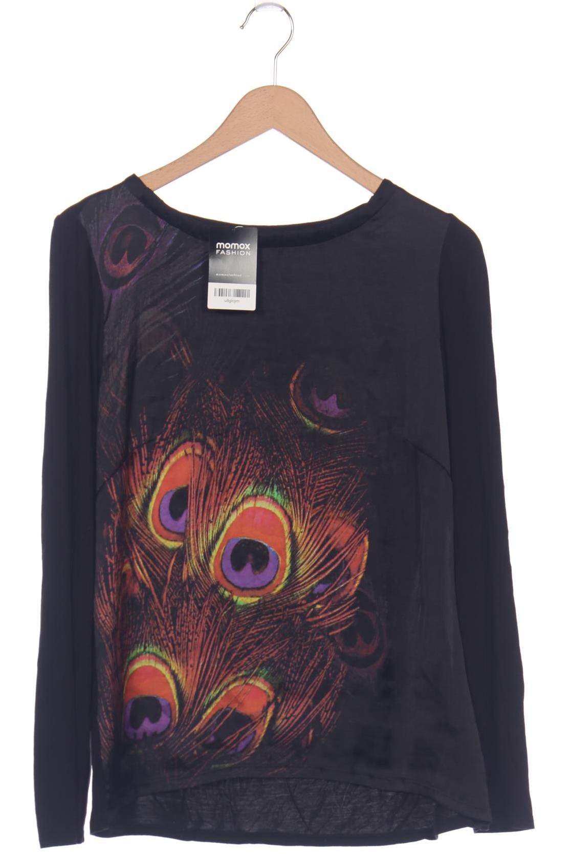 

Comma Damen Langarmshirt, schwarz, Gr. 40