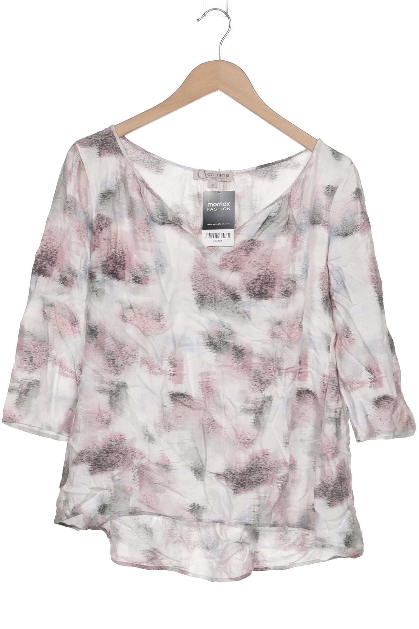 

Comma Damen Langarmshirt, mehrfarbig, Gr. 34