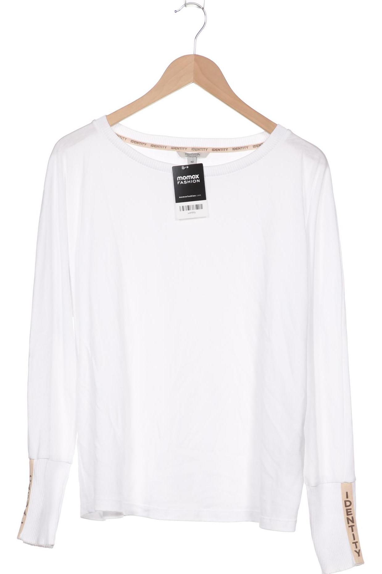 

Comma Damen Langarmshirt, weiß