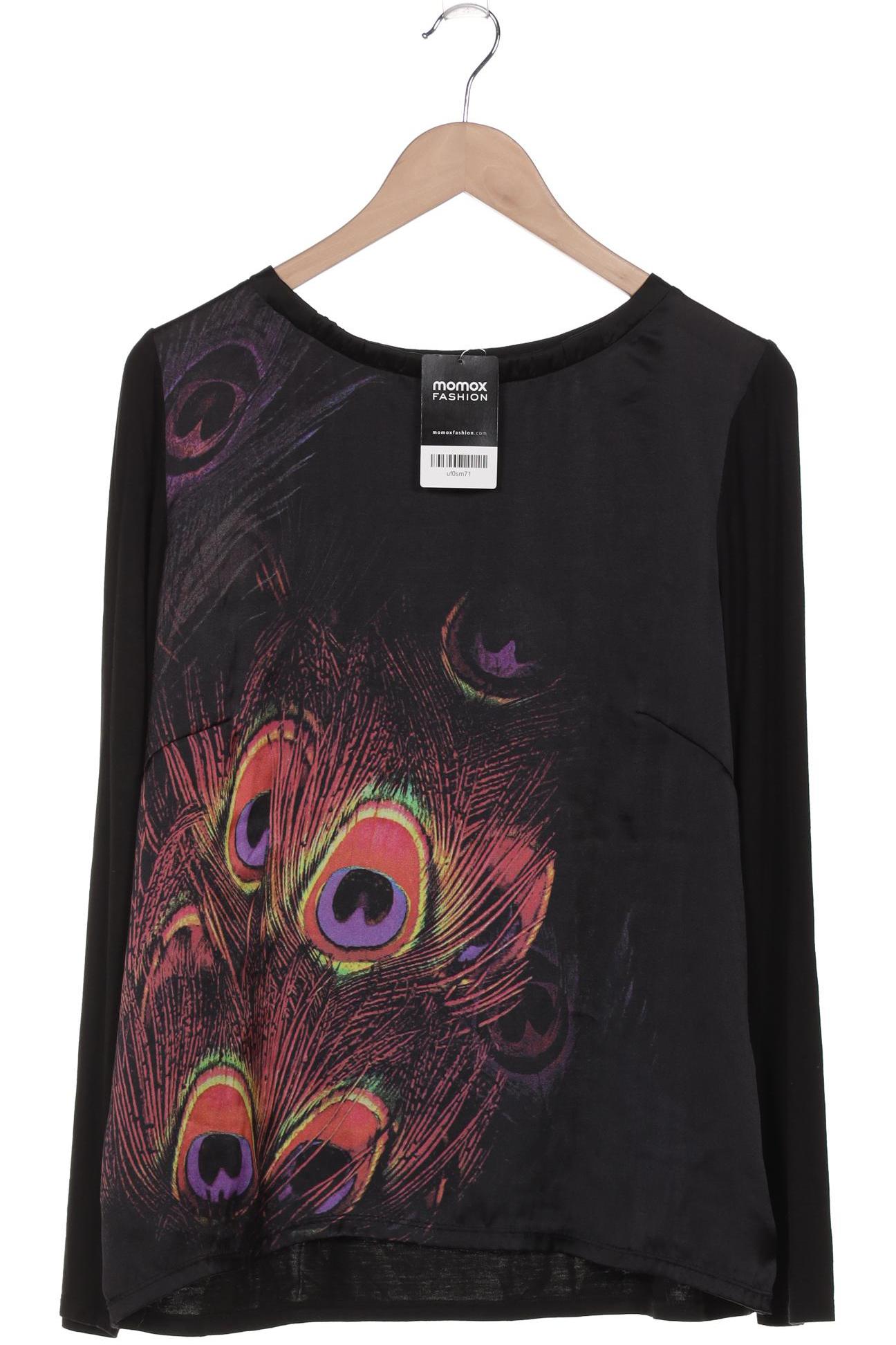 

Comma Damen Langarmshirt, schwarz, Gr. 42