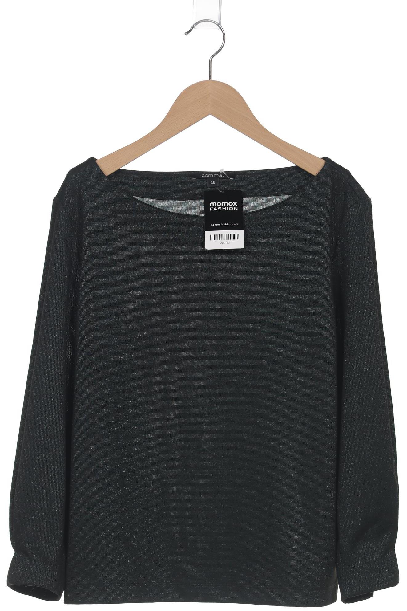 

Comma Damen Langarmshirt, grün, Gr. 36