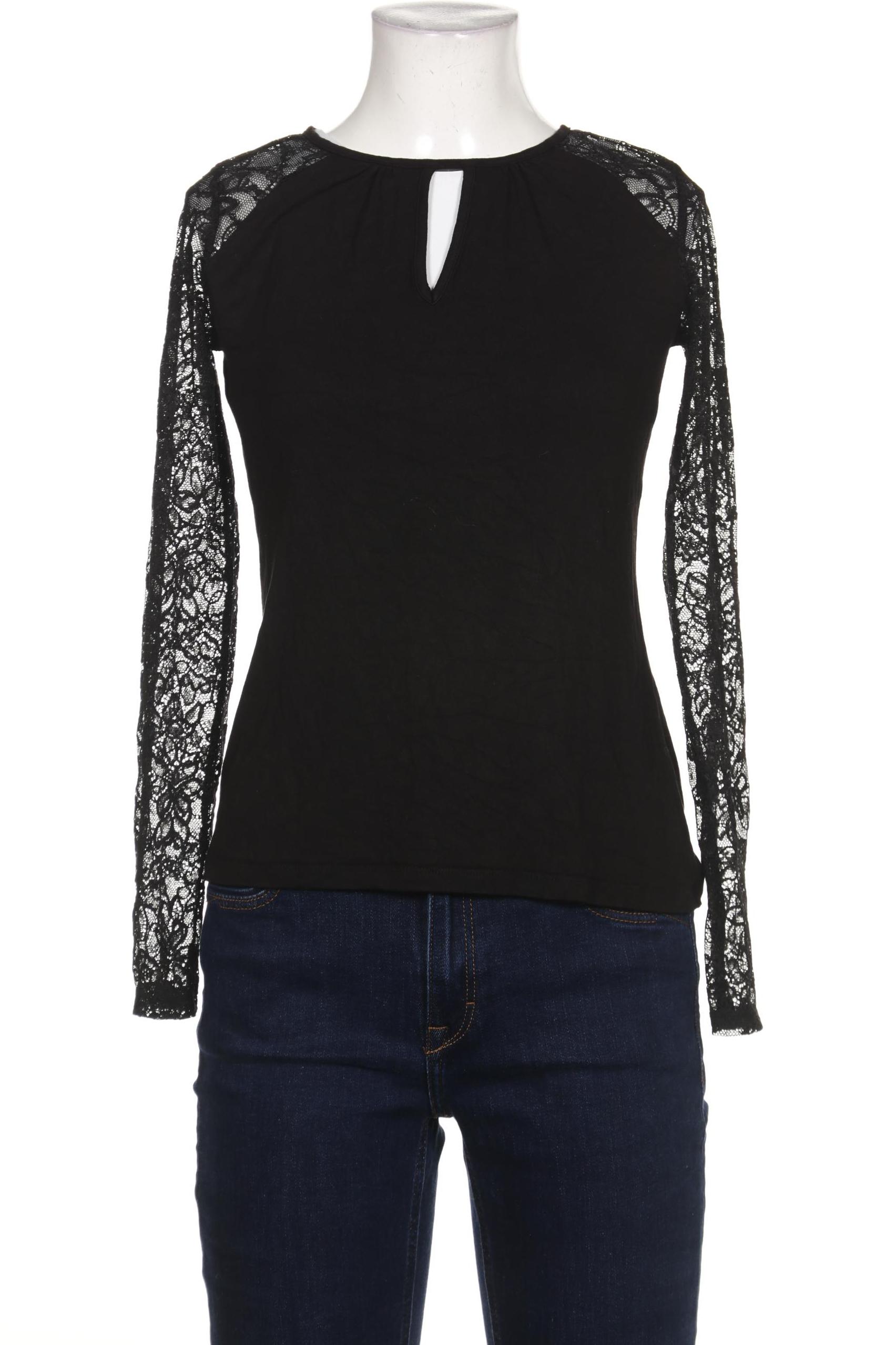 

Comma Damen Langarmshirt, schwarz