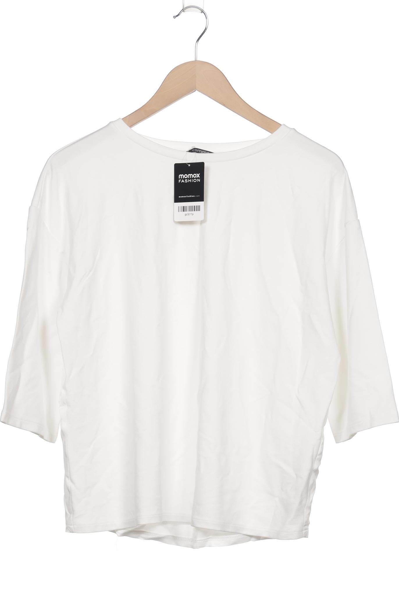 

Comma Damen Langarmshirt, weiß, Gr. 38
