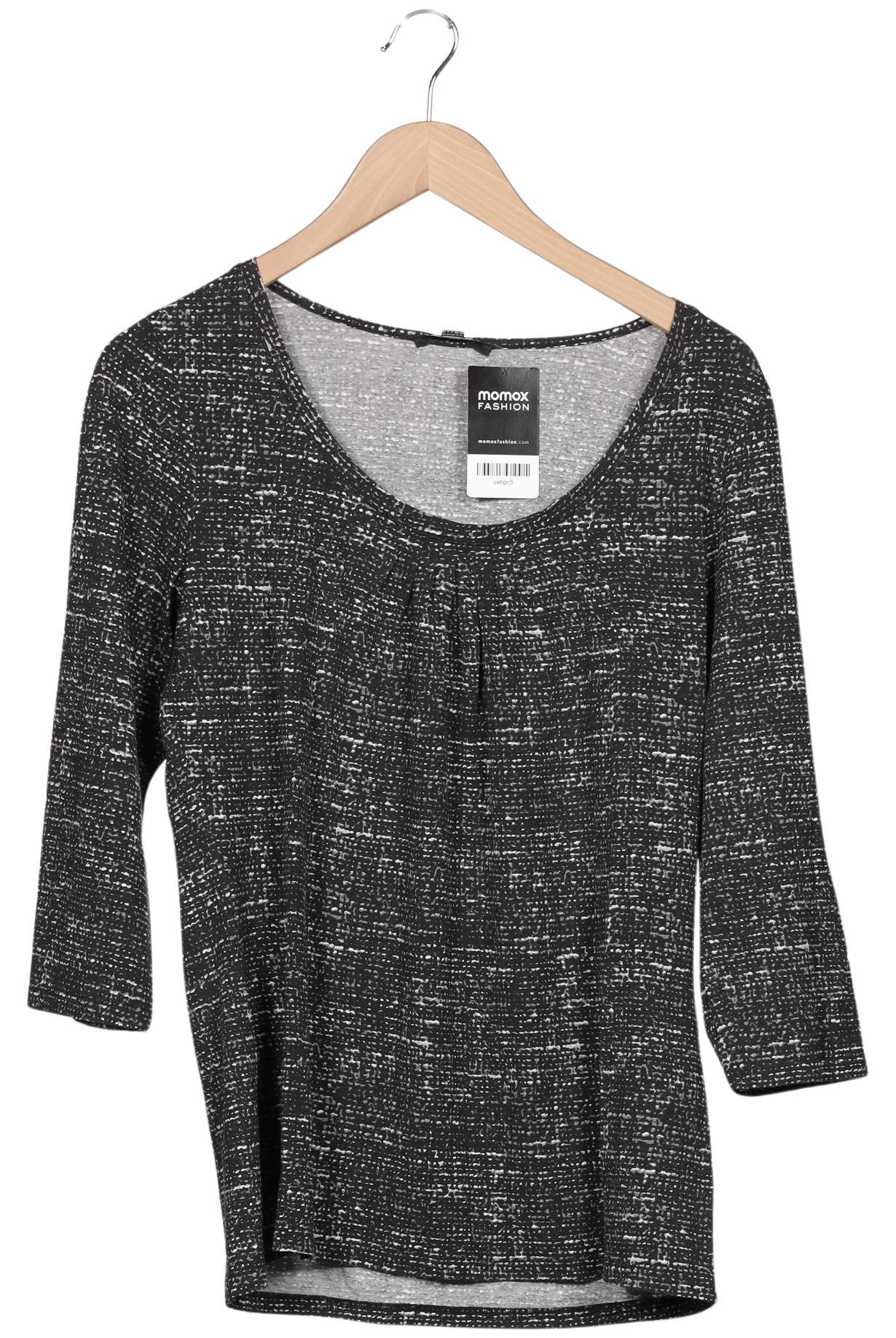 

Comma Damen Langarmshirt, schwarz, Gr. 42