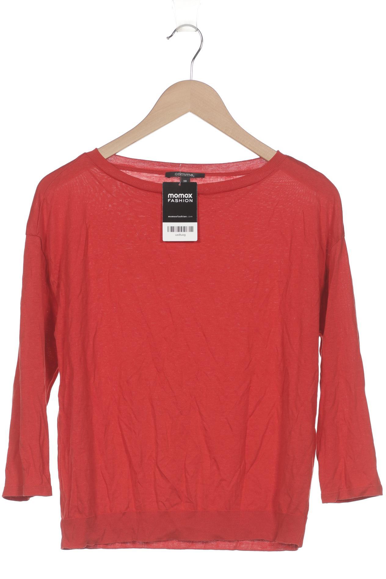 

Comma Damen Langarmshirt, rot, Gr. 38