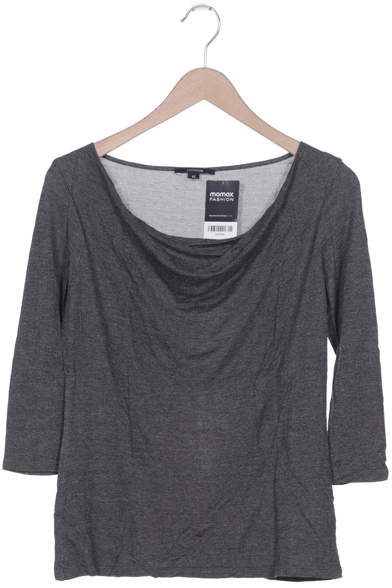 

Comma Damen Langarmshirt, grau