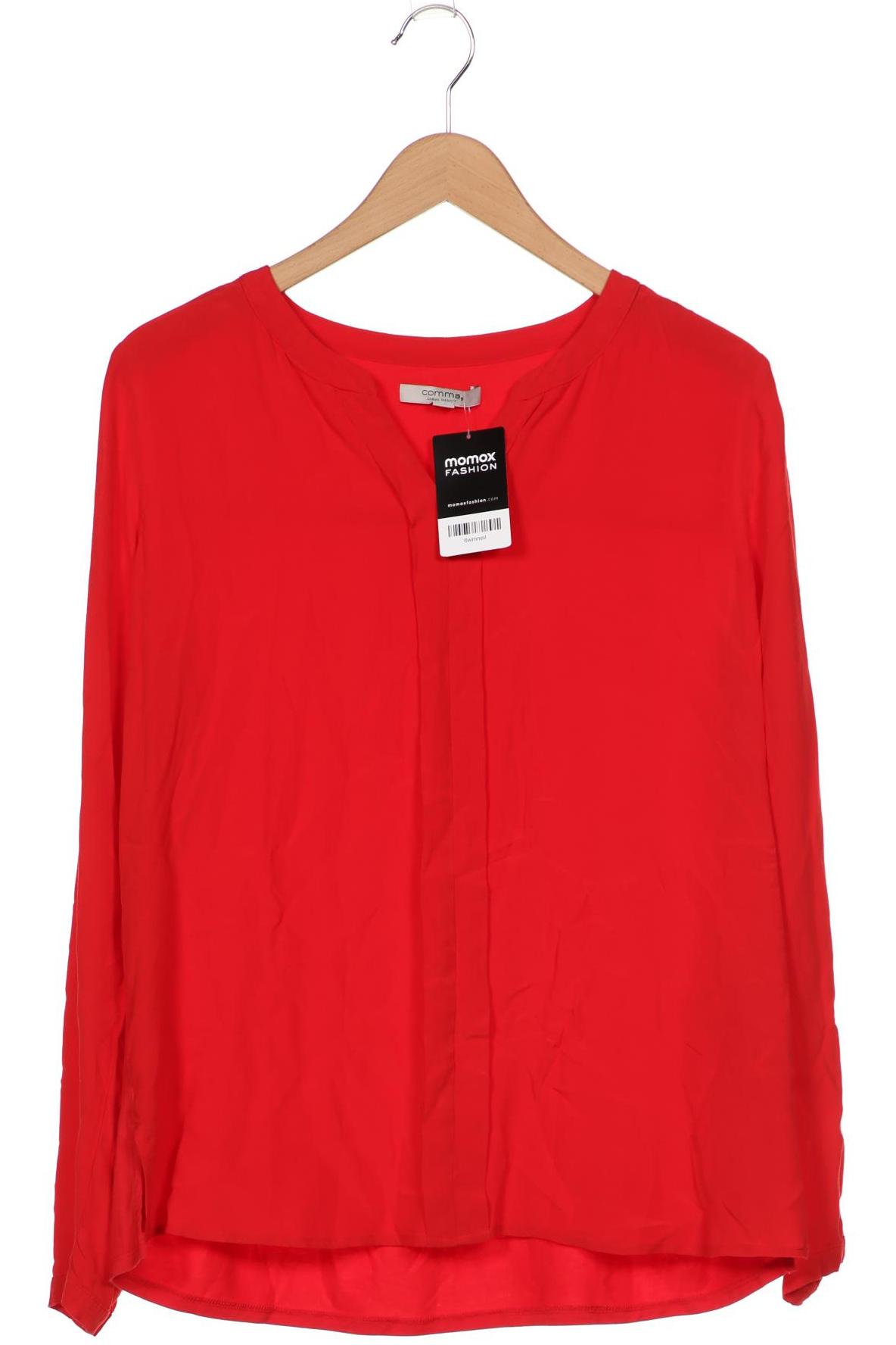 

Comma Damen Langarmshirt, rot