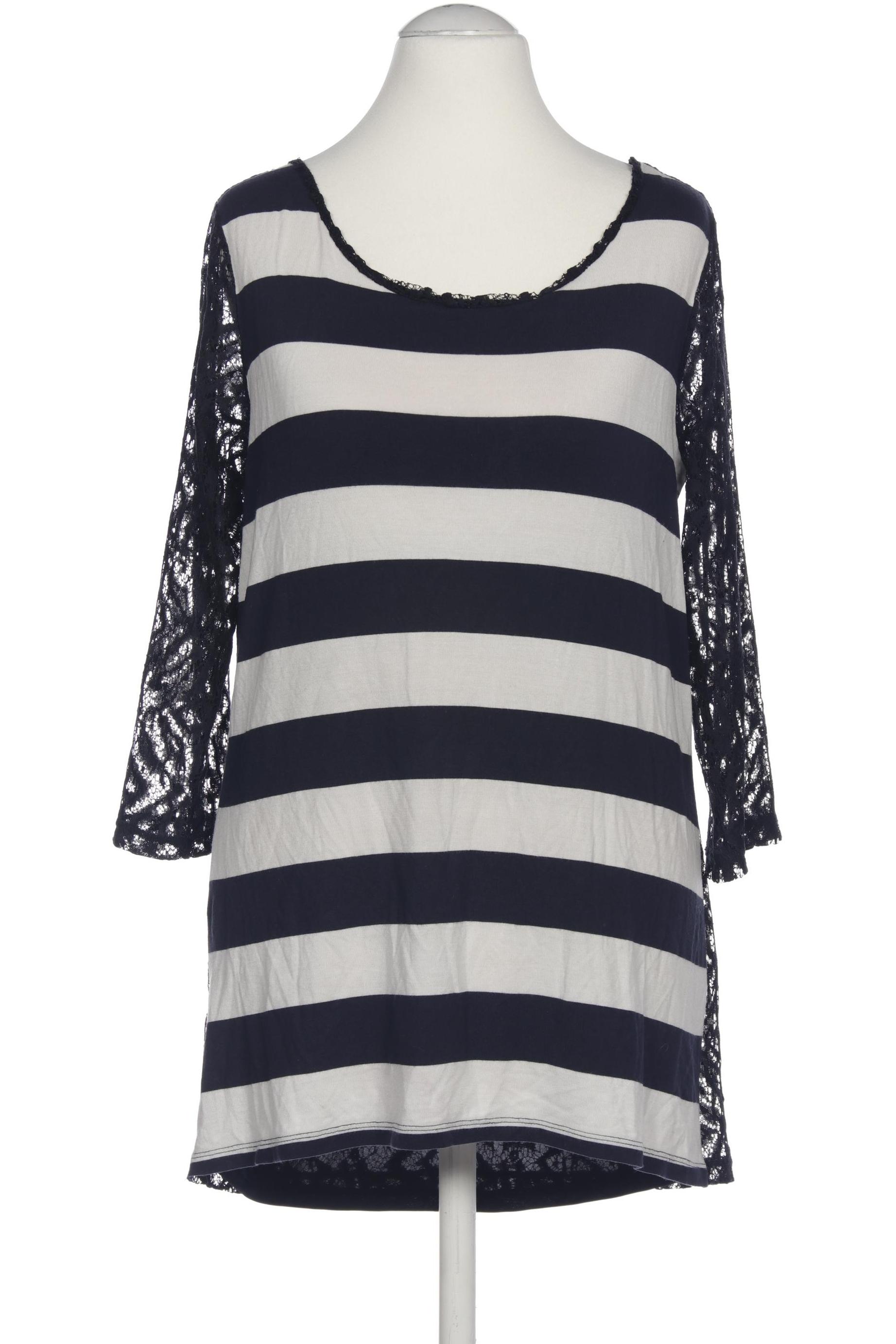 

Comma Damen Langarmshirt, marineblau, Gr. 36