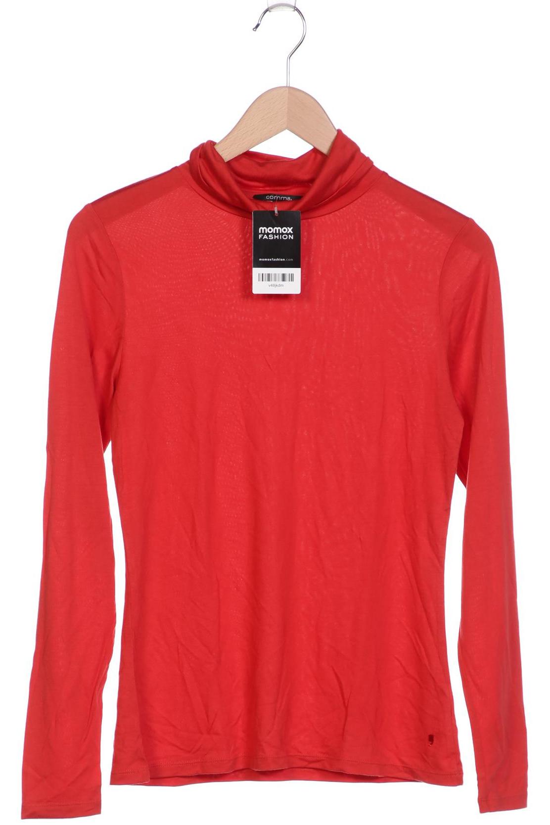 

Comma Damen Langarmshirt, rot, Gr. 38