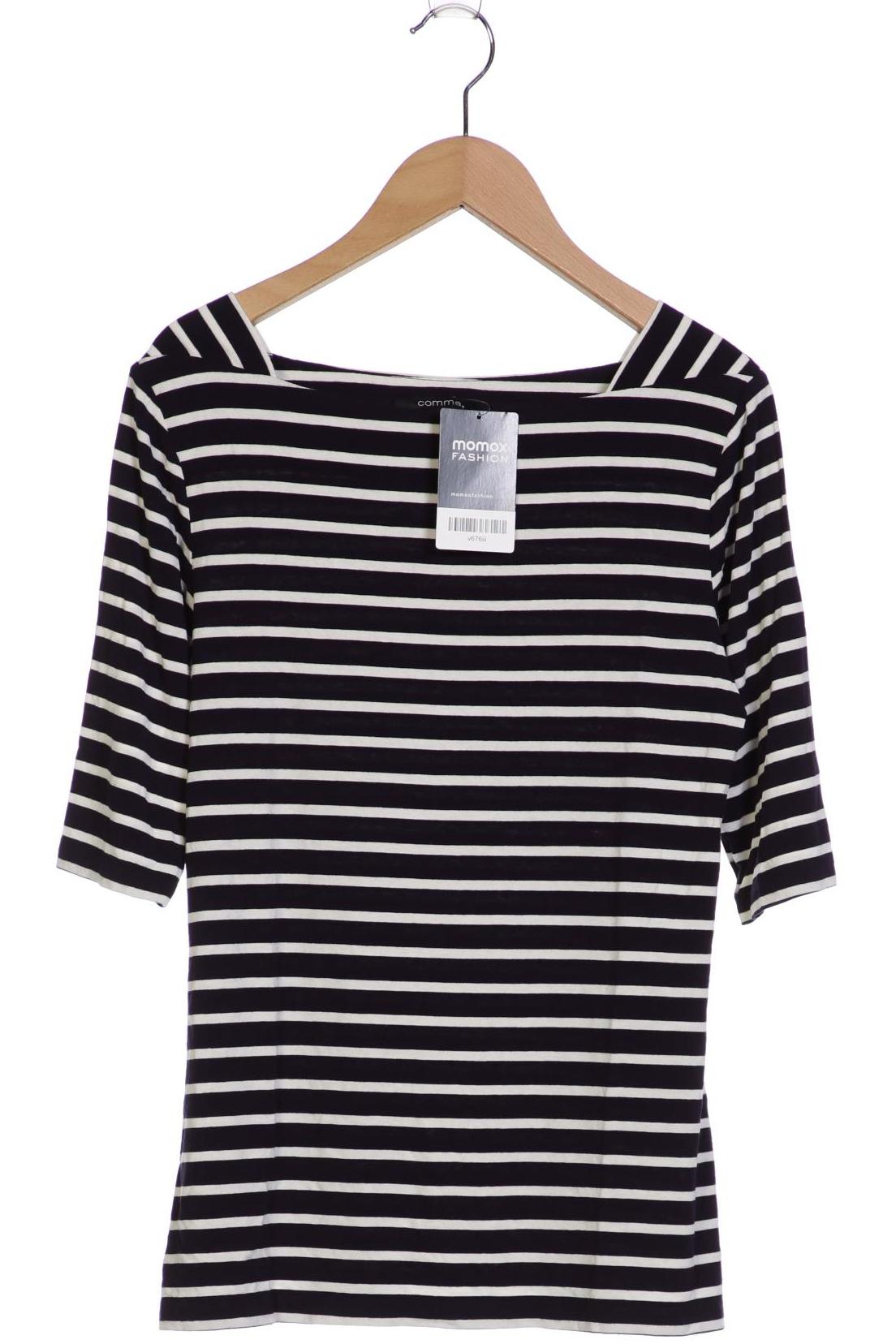 

Comma Damen Langarmshirt, marineblau