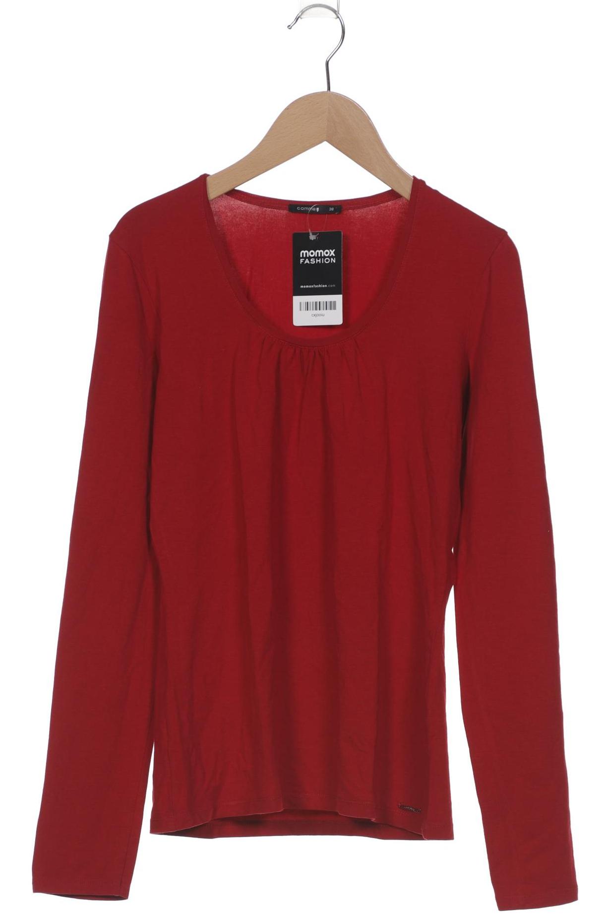 

Comma Damen Langarmshirt, rot, Gr. 38