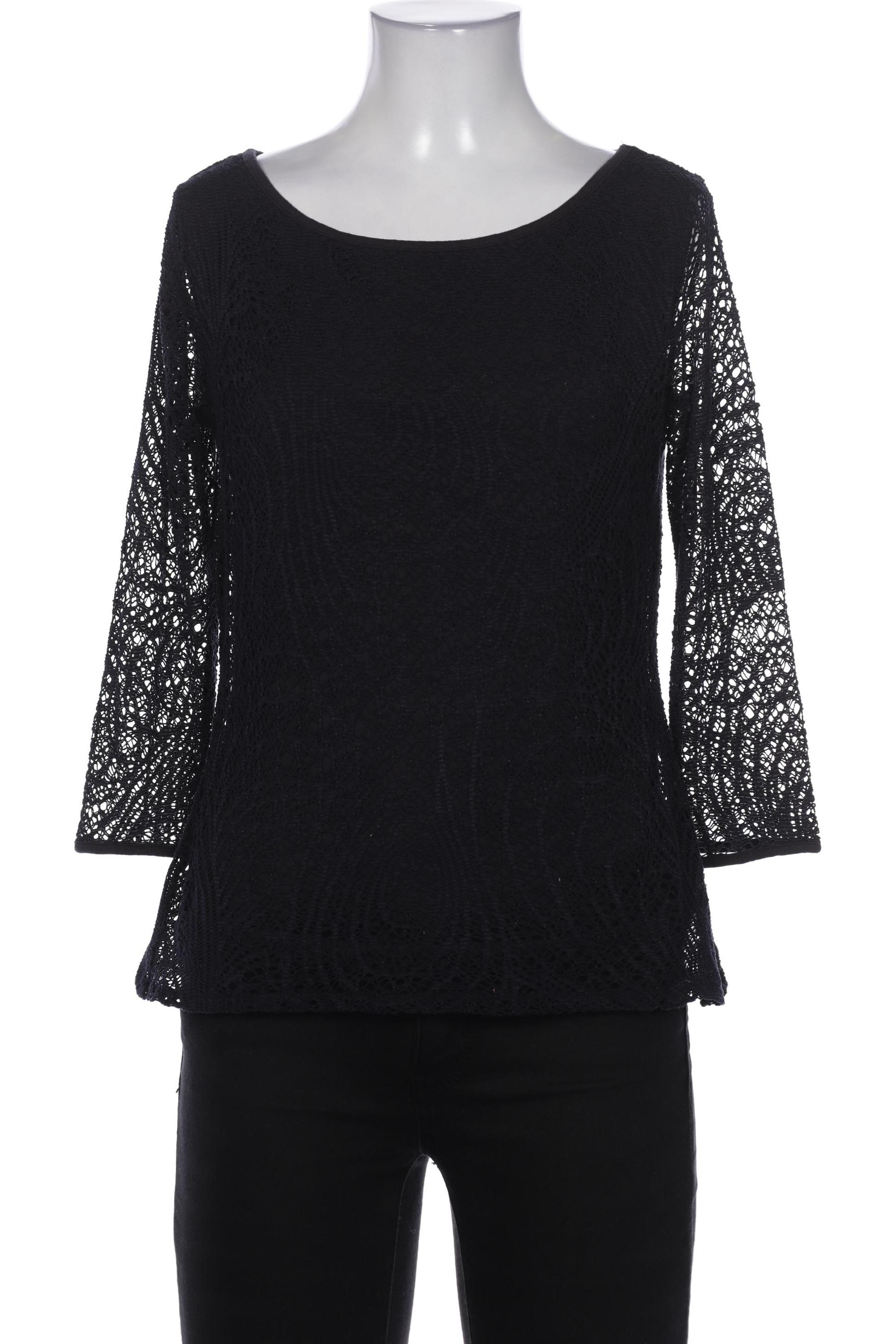 

Comma Damen Langarmshirt, marineblau, Gr. 36