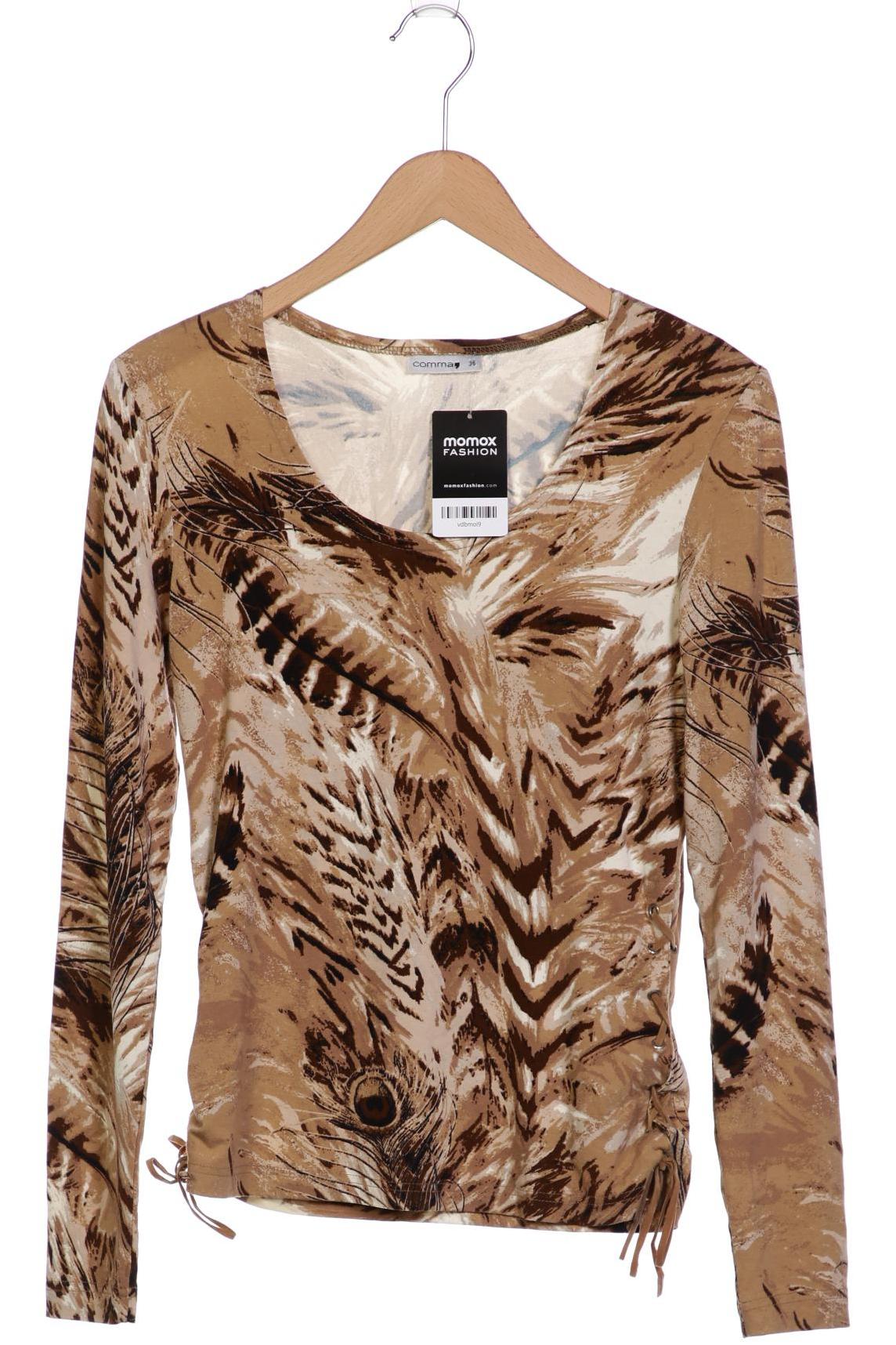 

Comma Damen Langarmshirt, beige