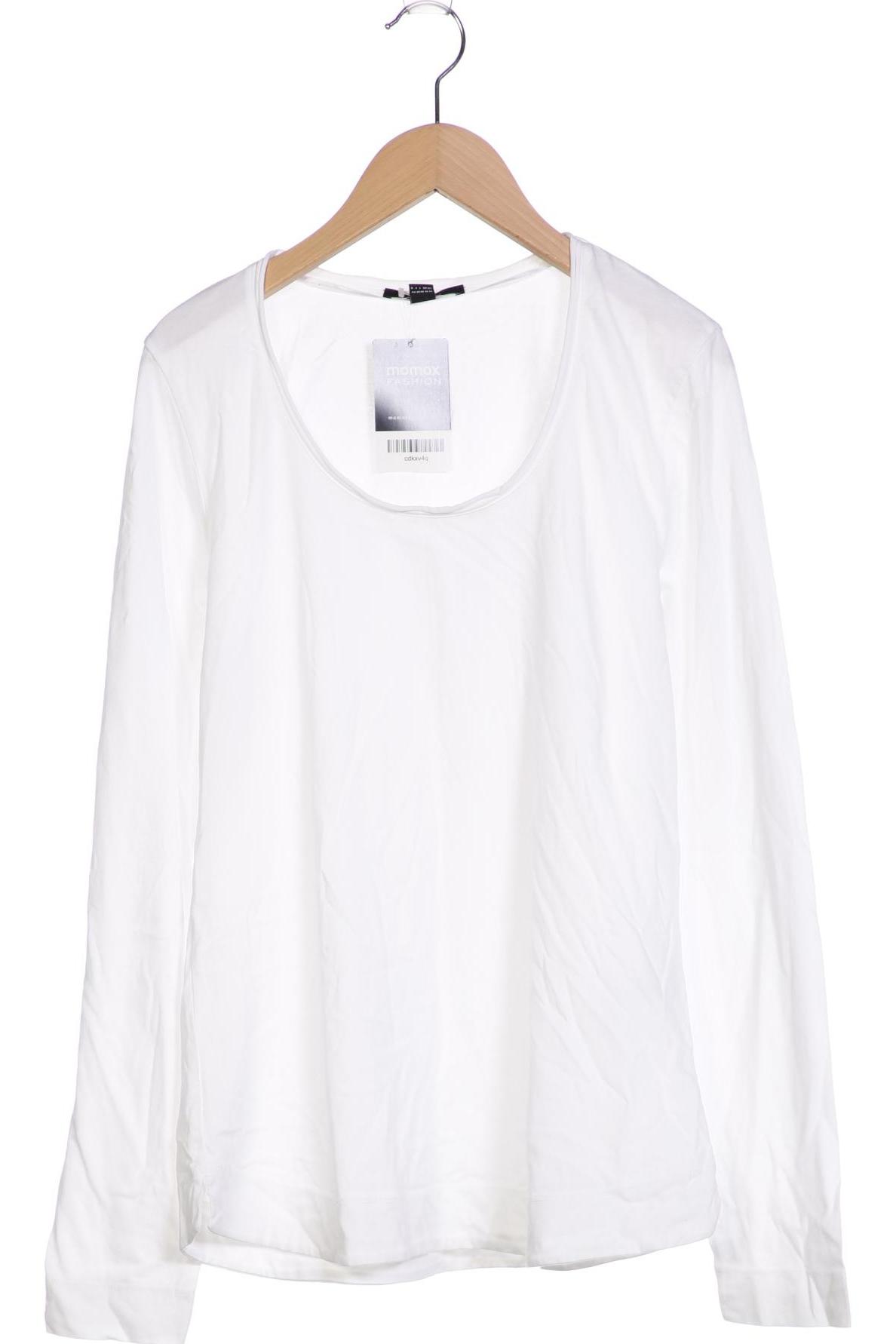 

Comma Damen Langarmshirt, weiß