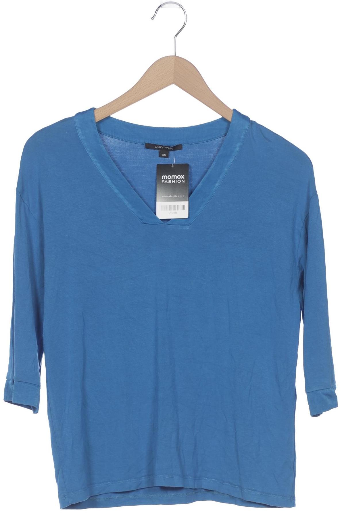 

Comma Damen Langarmshirt, blau, Gr. 36