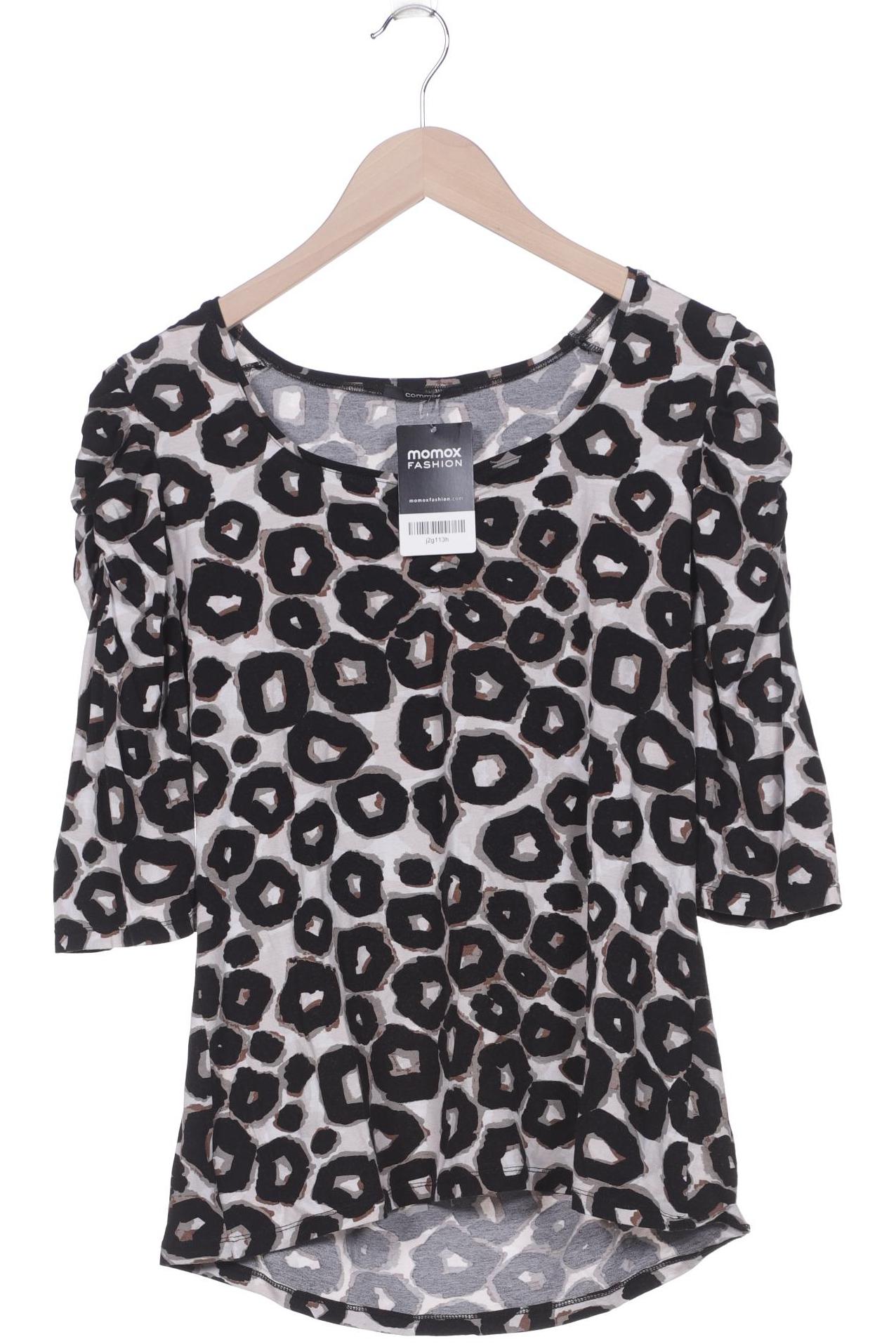 

Comma Damen Langarmshirt, schwarz, Gr. 44