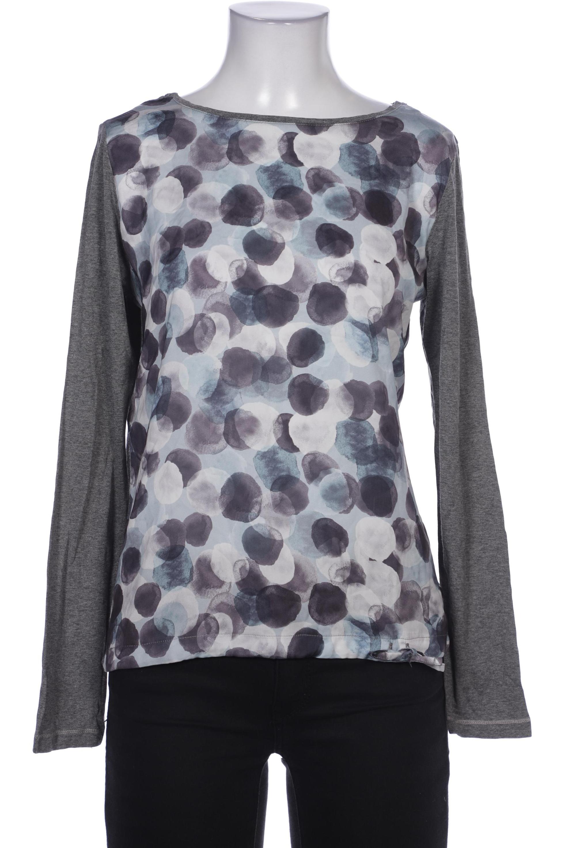 

Comma Damen Langarmshirt, grau, Gr. 34