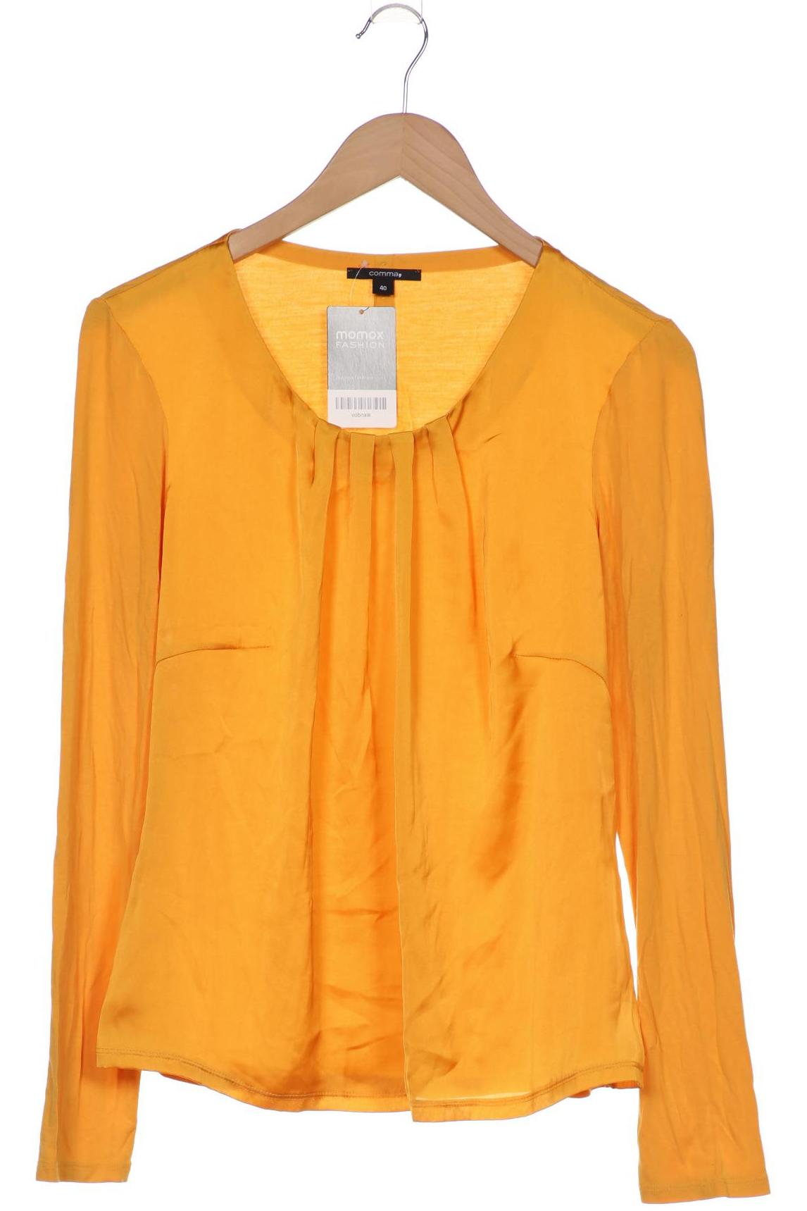 

Comma Damen Langarmshirt, orange, Gr. 40
