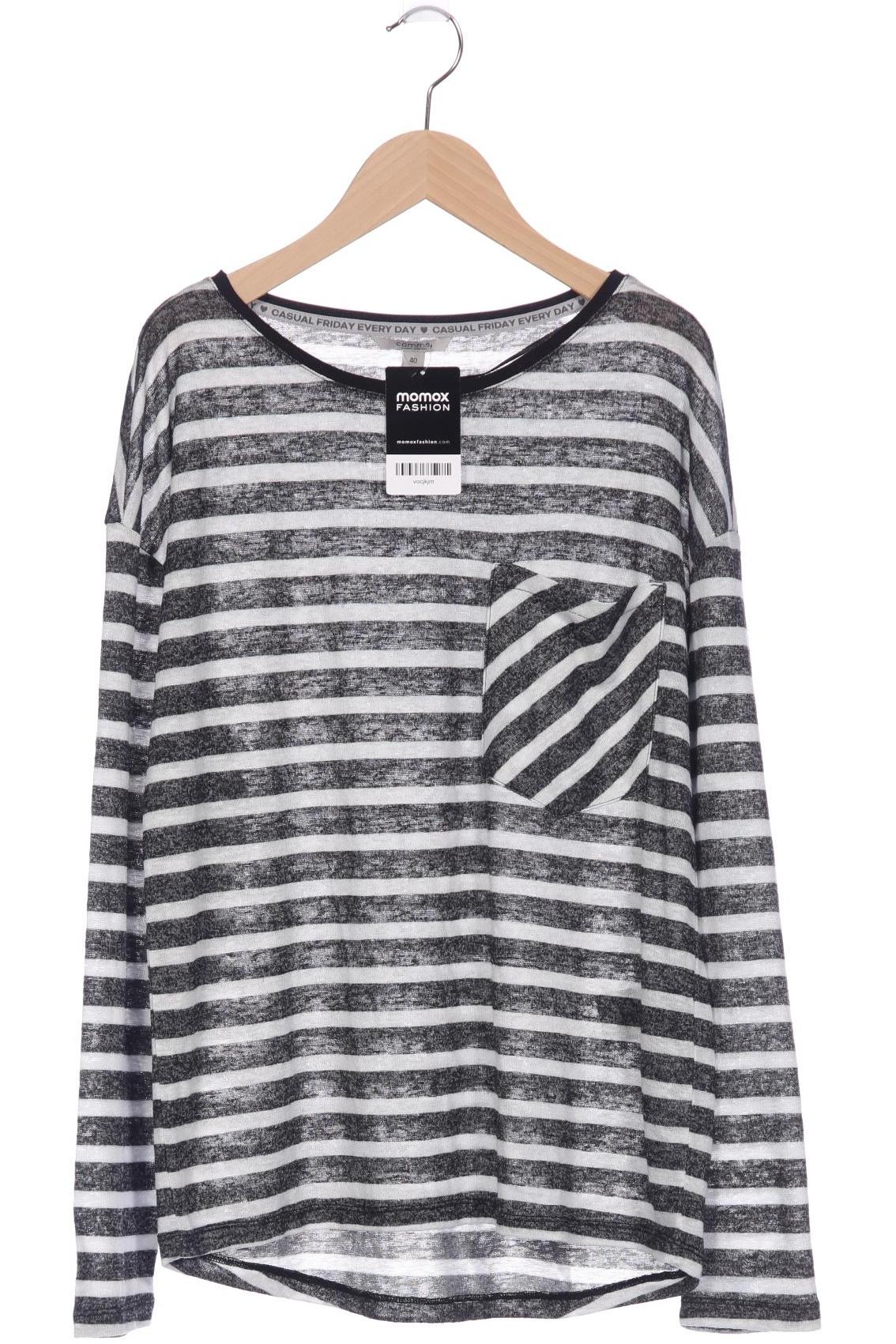 

Comma Damen Langarmshirt, grau, Gr. 40