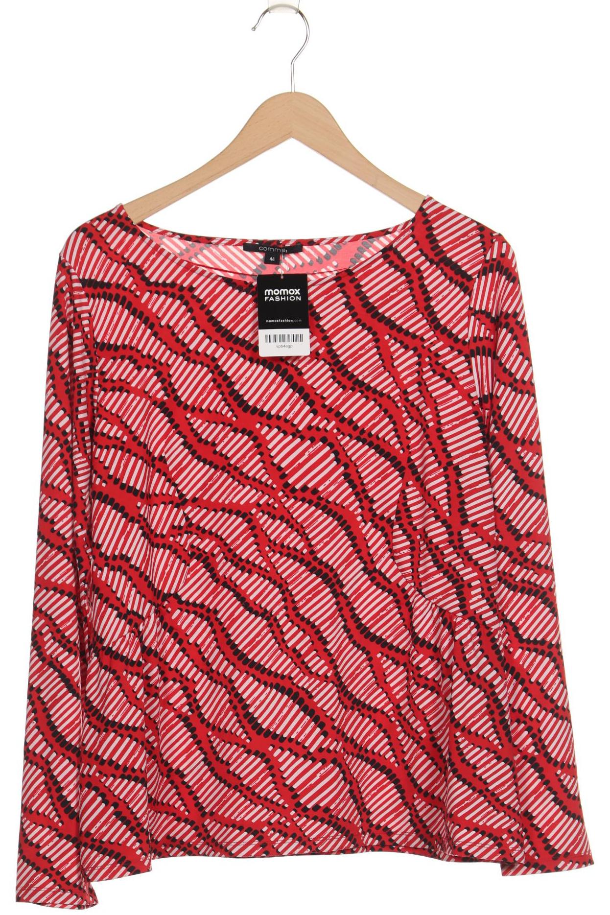 

Comma Damen Langarmshirt, rot, Gr. 44