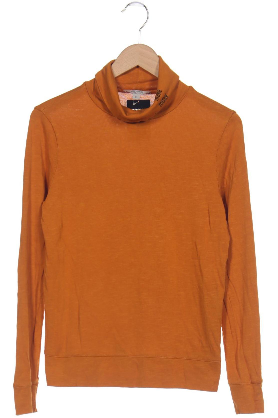 

Comma Damen Langarmshirt, orange, Gr. 34