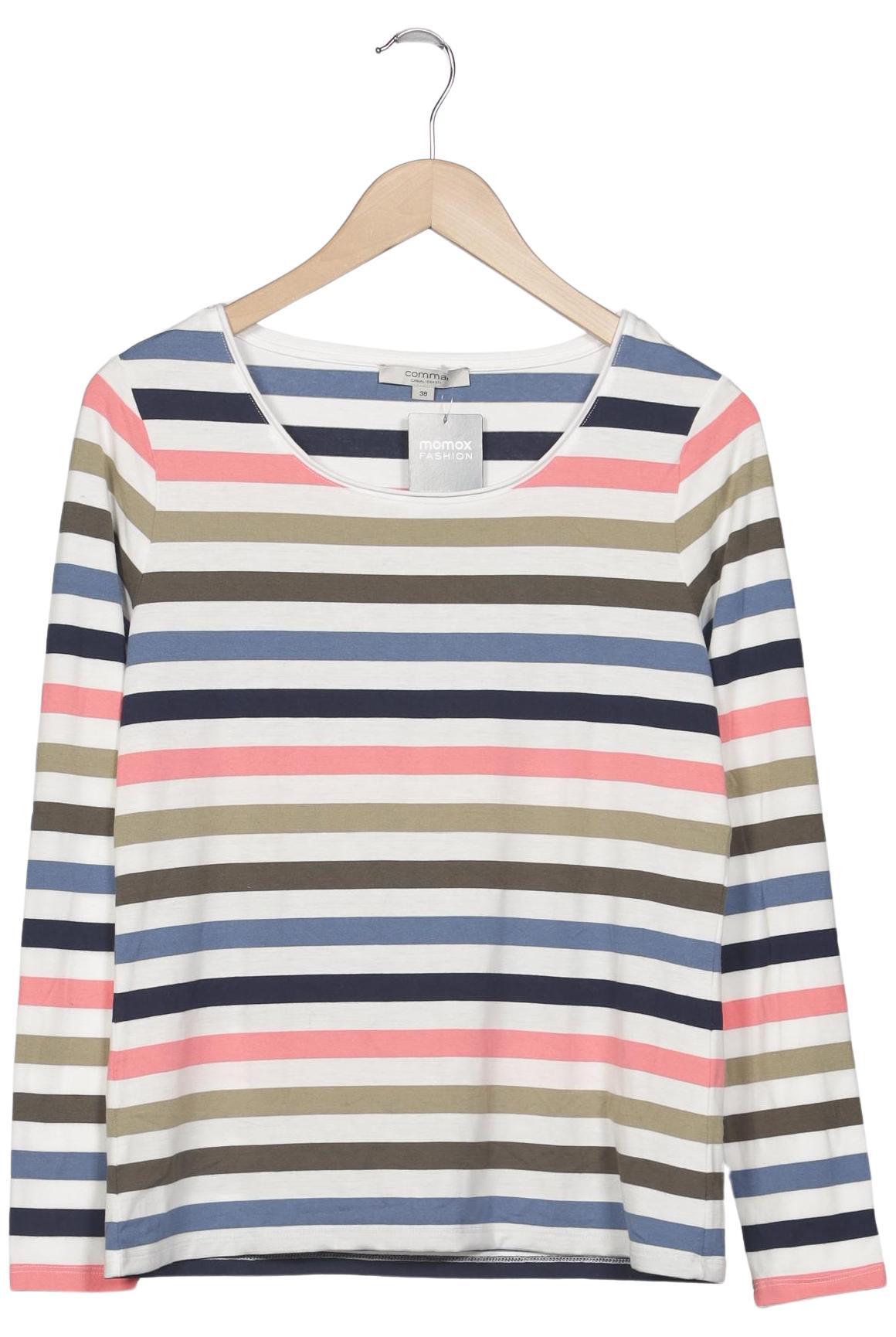 

Comma Damen Langarmshirt, mehrfarbig, Gr. 38