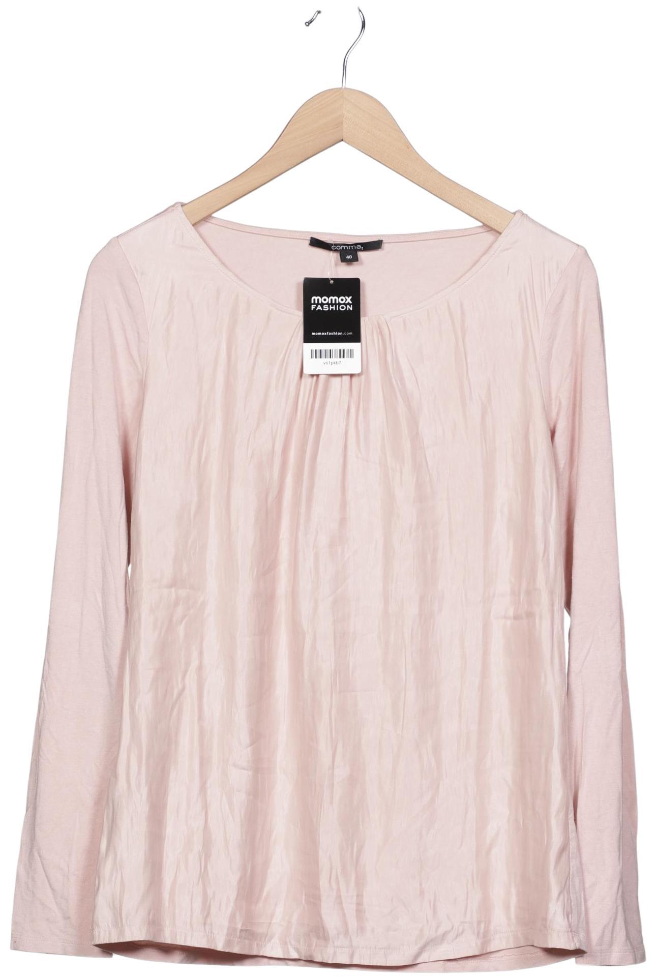

Comma Damen Langarmshirt, pink, Gr. 40