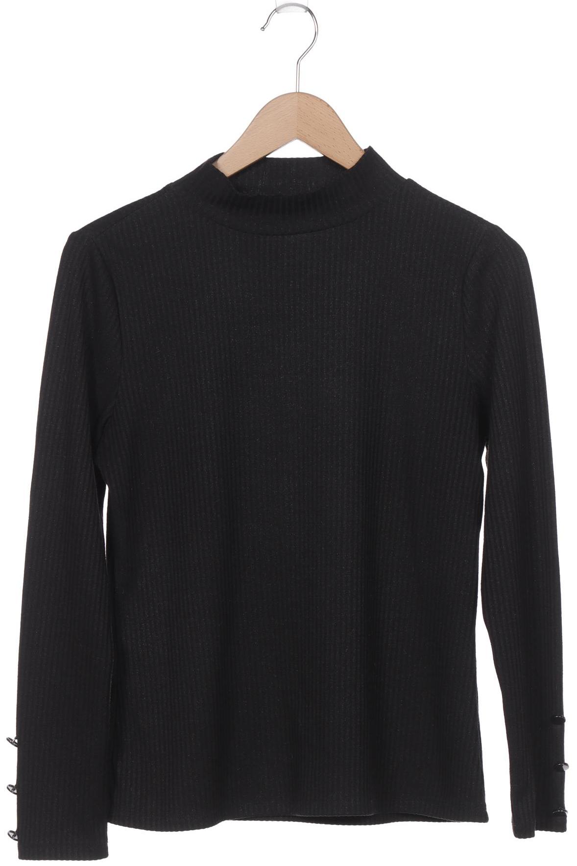 

Comma Damen Langarmshirt, schwarz, Gr. 38