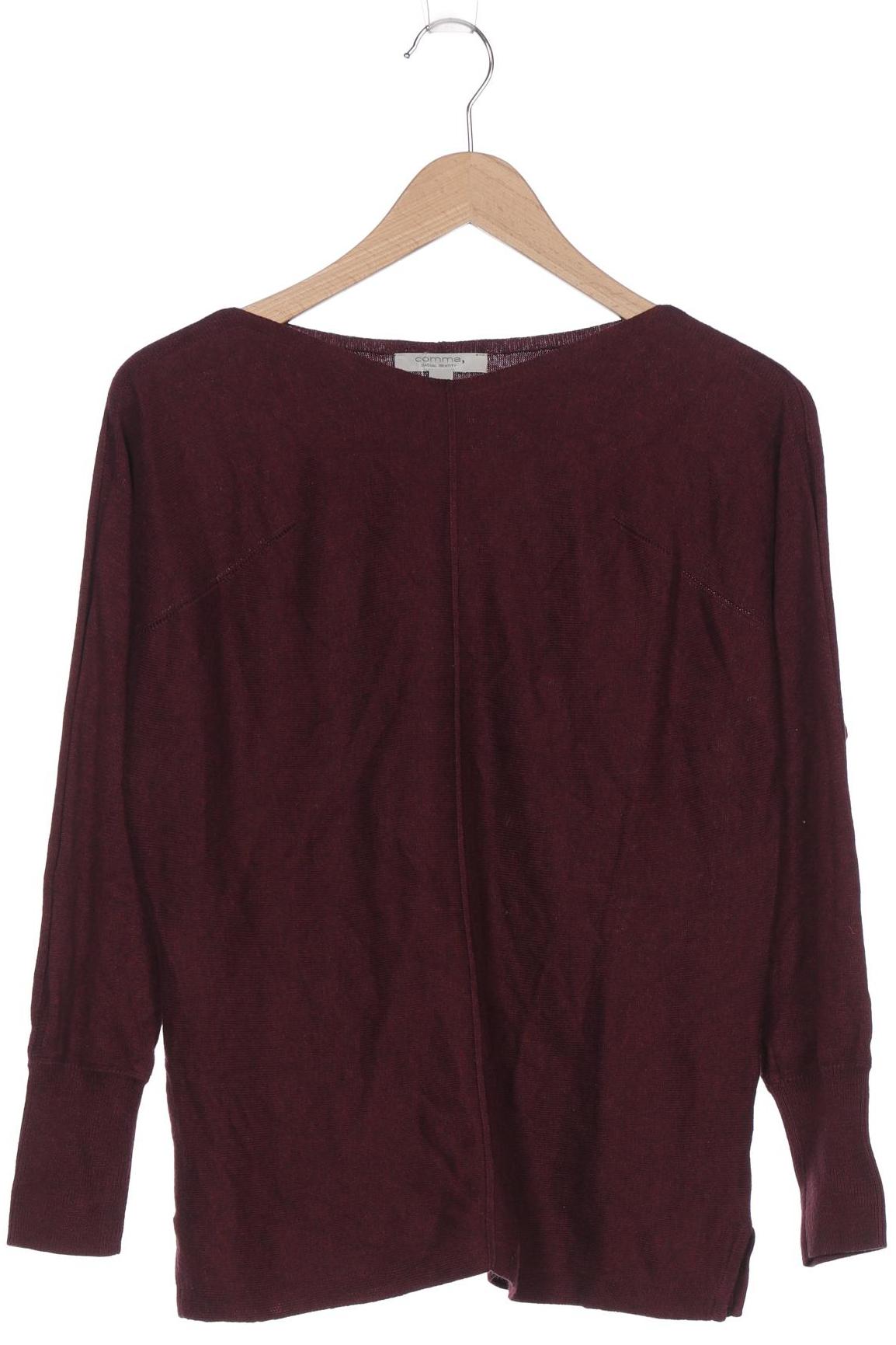 

Comma Damen Langarmshirt, bordeaux