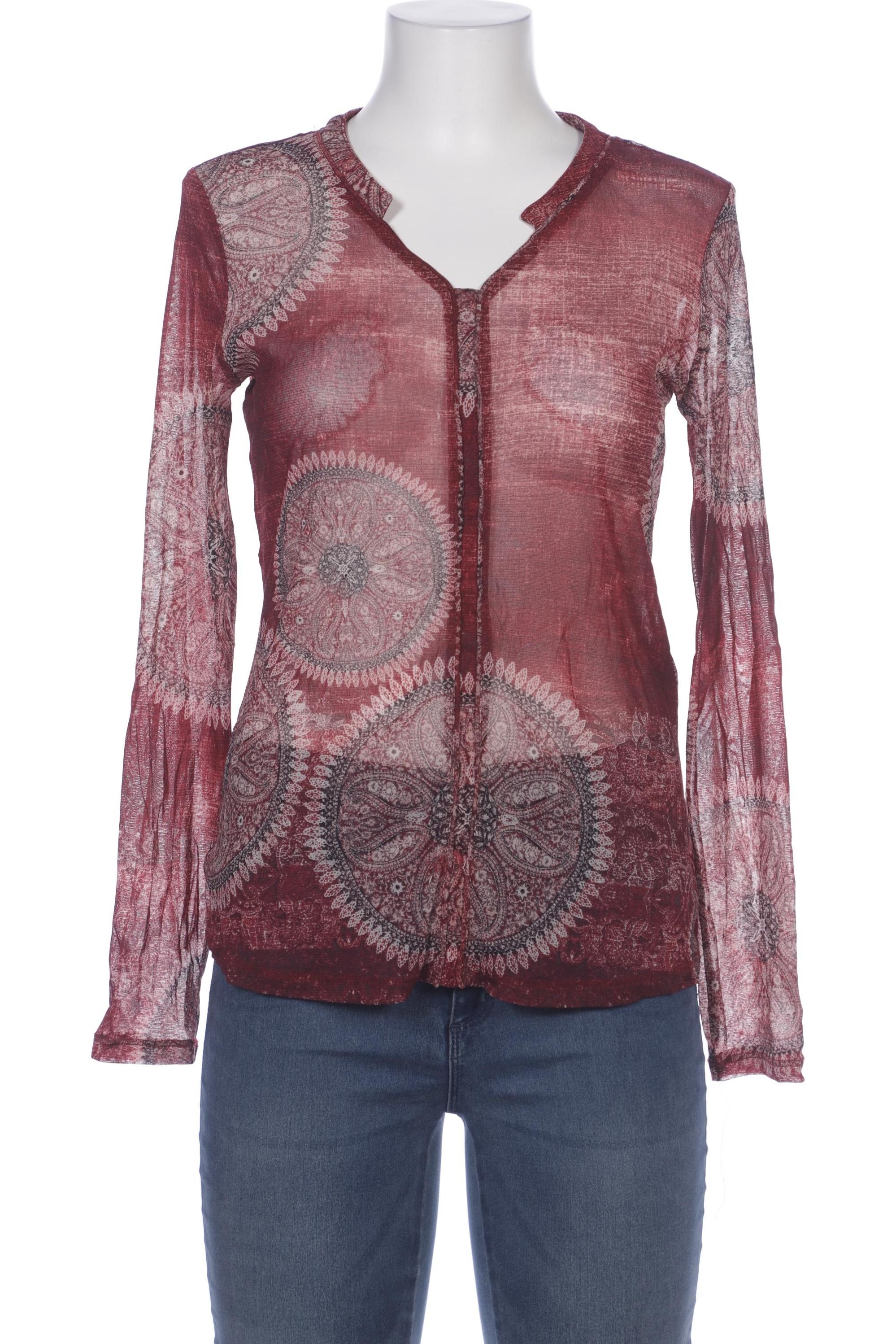 

Comma Damen Langarmshirt, bordeaux, Gr. 40