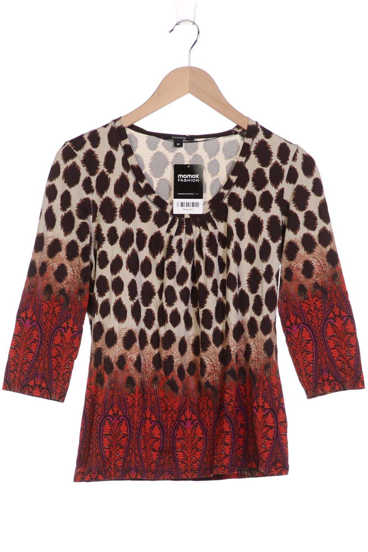 

Comma Damen Langarmshirt, braun, Gr. 40