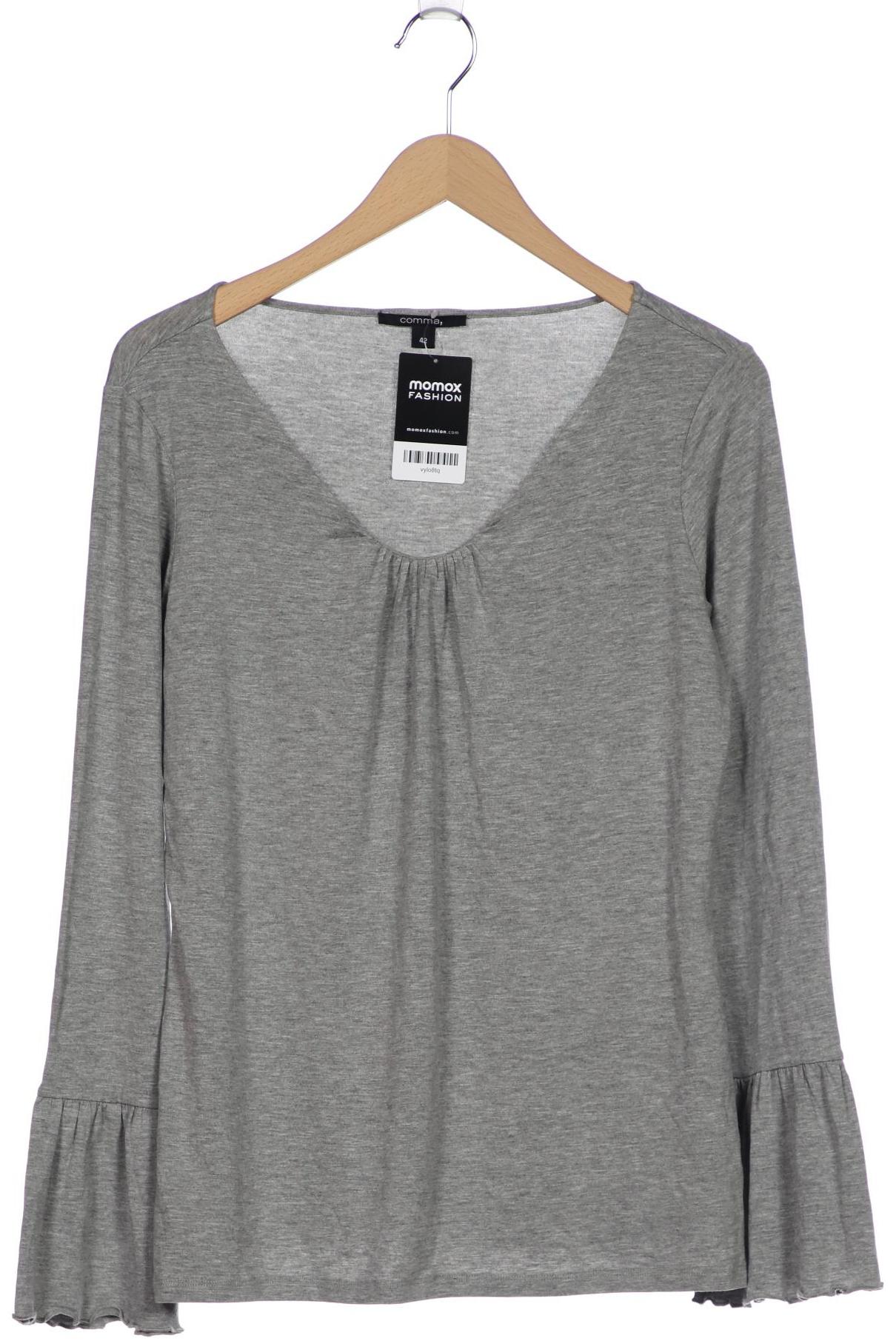 

Comma Damen Langarmshirt, grau